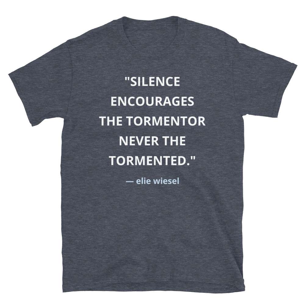 Don't Be Silent T-Shirt 5 Don't Be Silent T-Shirt - Image 5
