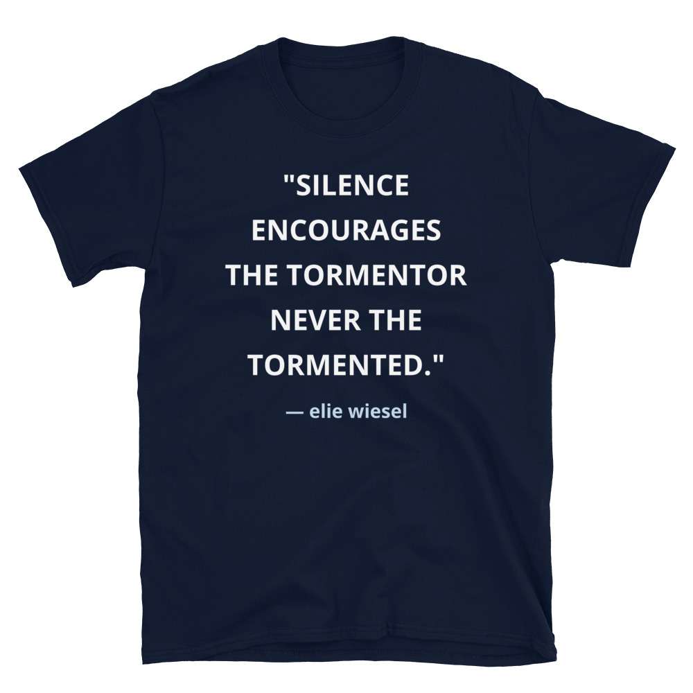 Don't Be Silent T-Shirt 3 Don't Be Silent T-Shirt - Image 3
