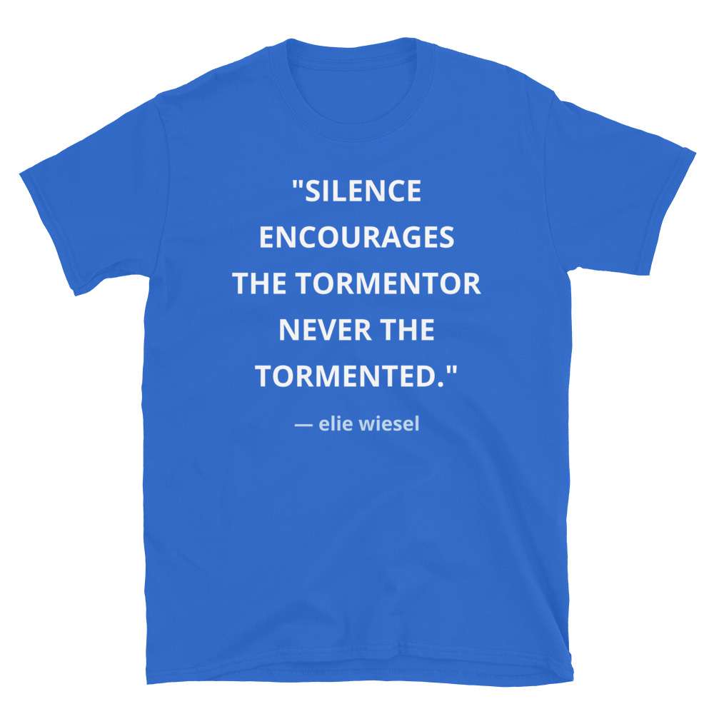 Don't Be Silent T-Shirt 6 Don't Be Silent T-Shirt - Image 6