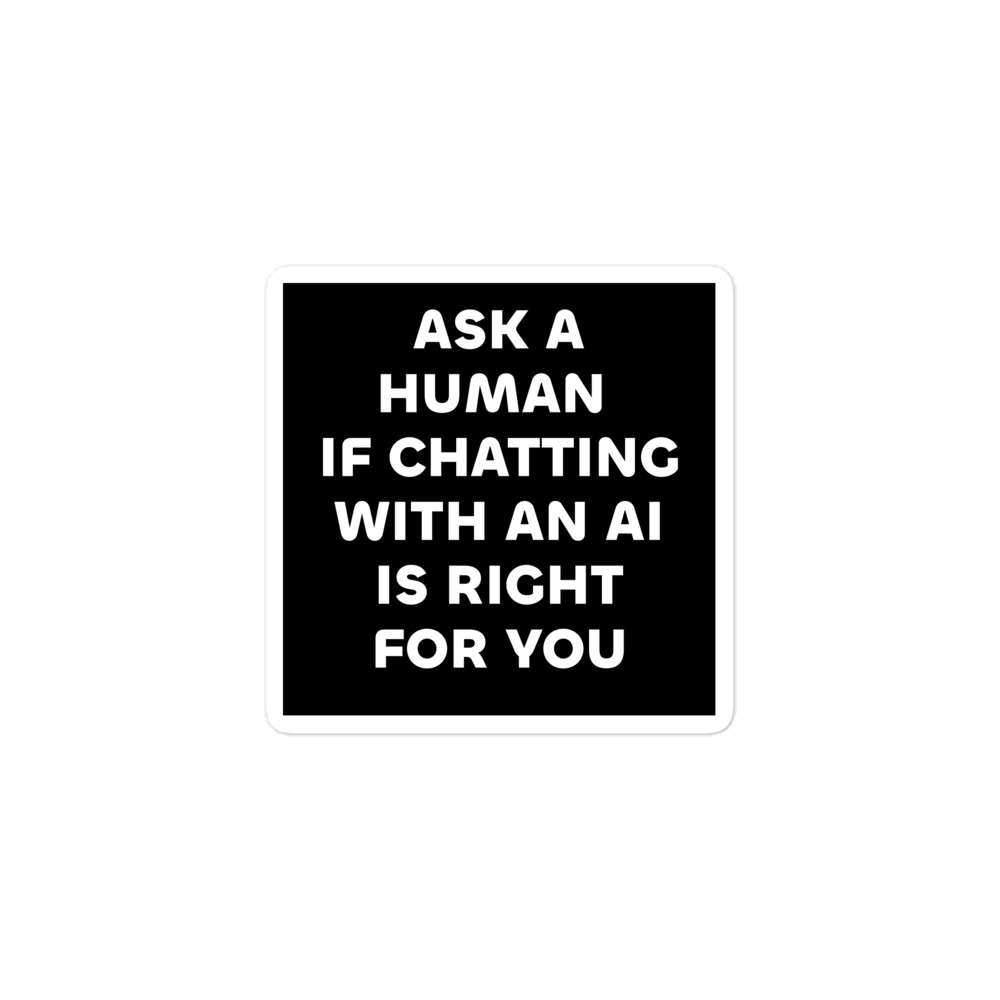 Ask a Human if Chatting with an AI is Right for You 2 Ask a Human if Chatting with an AI is Right for You - Image 2