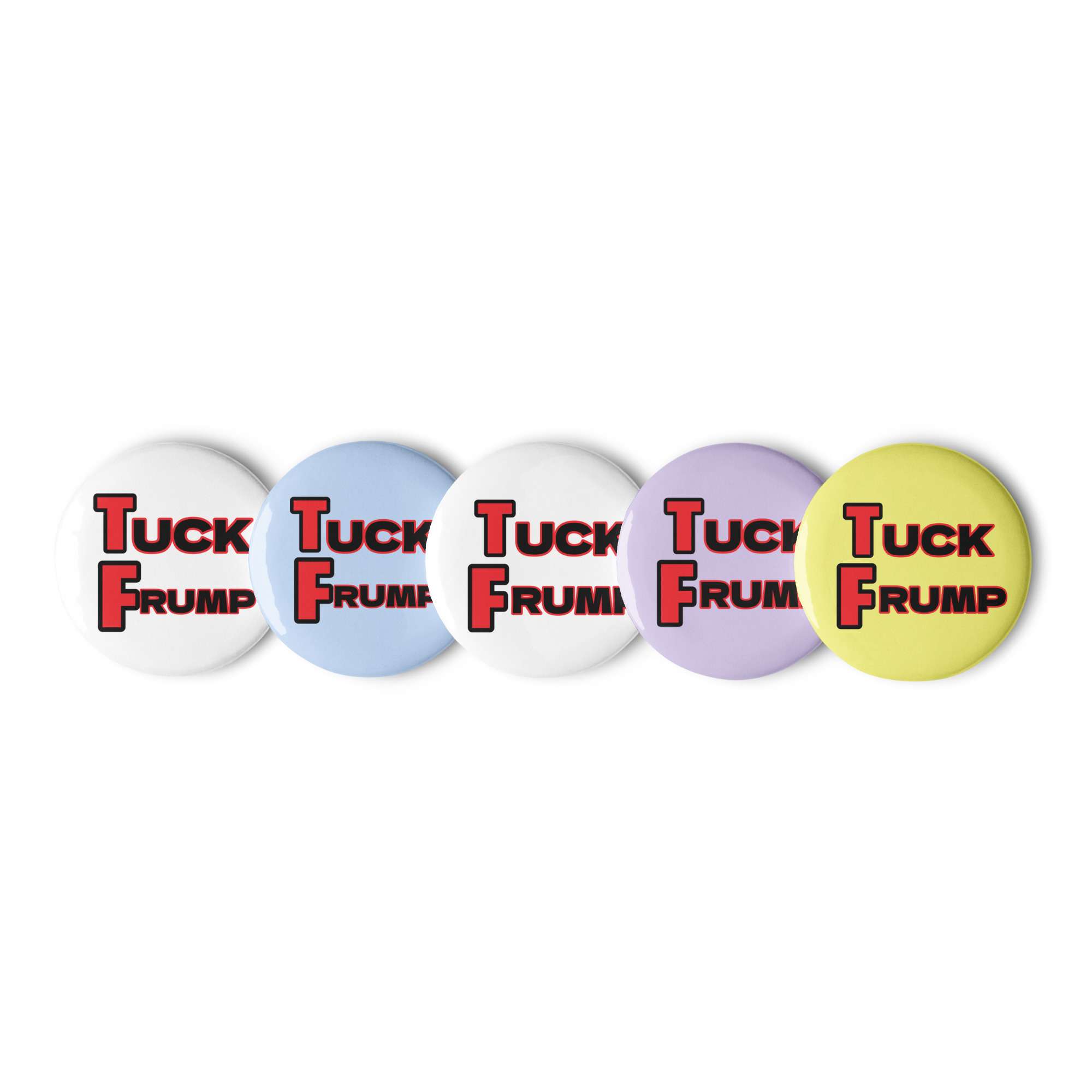 Tuck Frump Buttons 5 pack 2 Tuck Frump Buttons 5 pack - Image 2