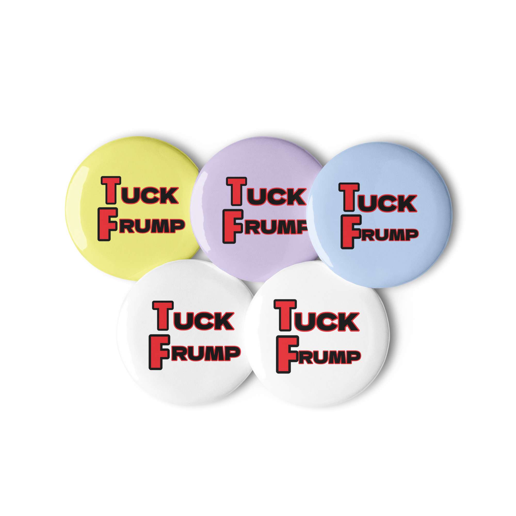 Tuck Frump Buttons 5 pack 4 Tuck Frump Buttons 5 pack - Image 4