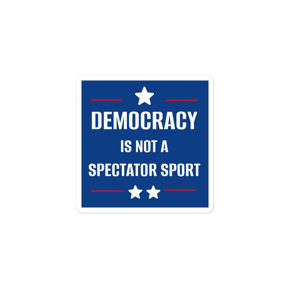 Democracy Matters Sticker 2 Democracy Matters Sticker - Image 2