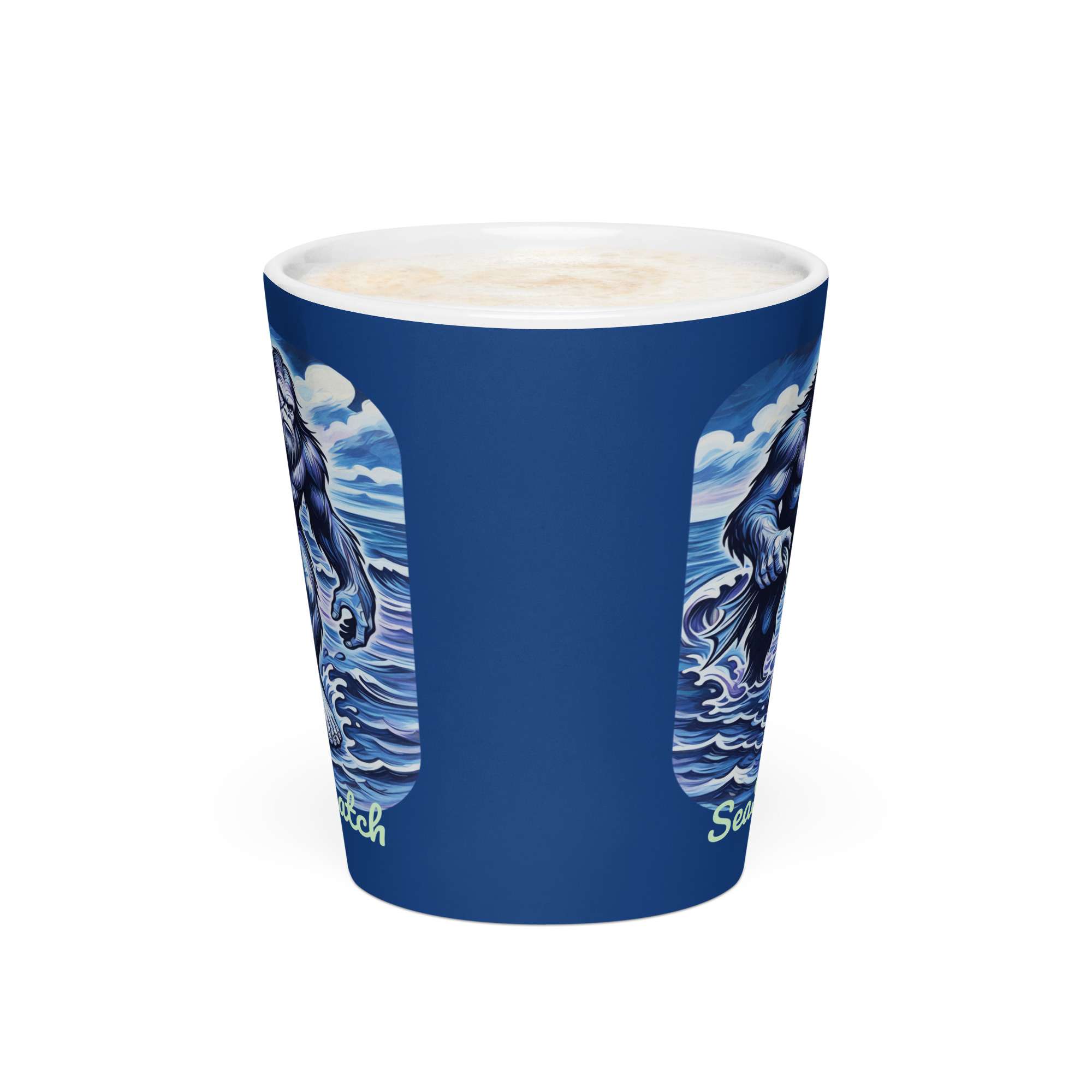 SeaSquatch Beach Latte Mug 2 SeaSquatch Beach Latte Mug - Image 2