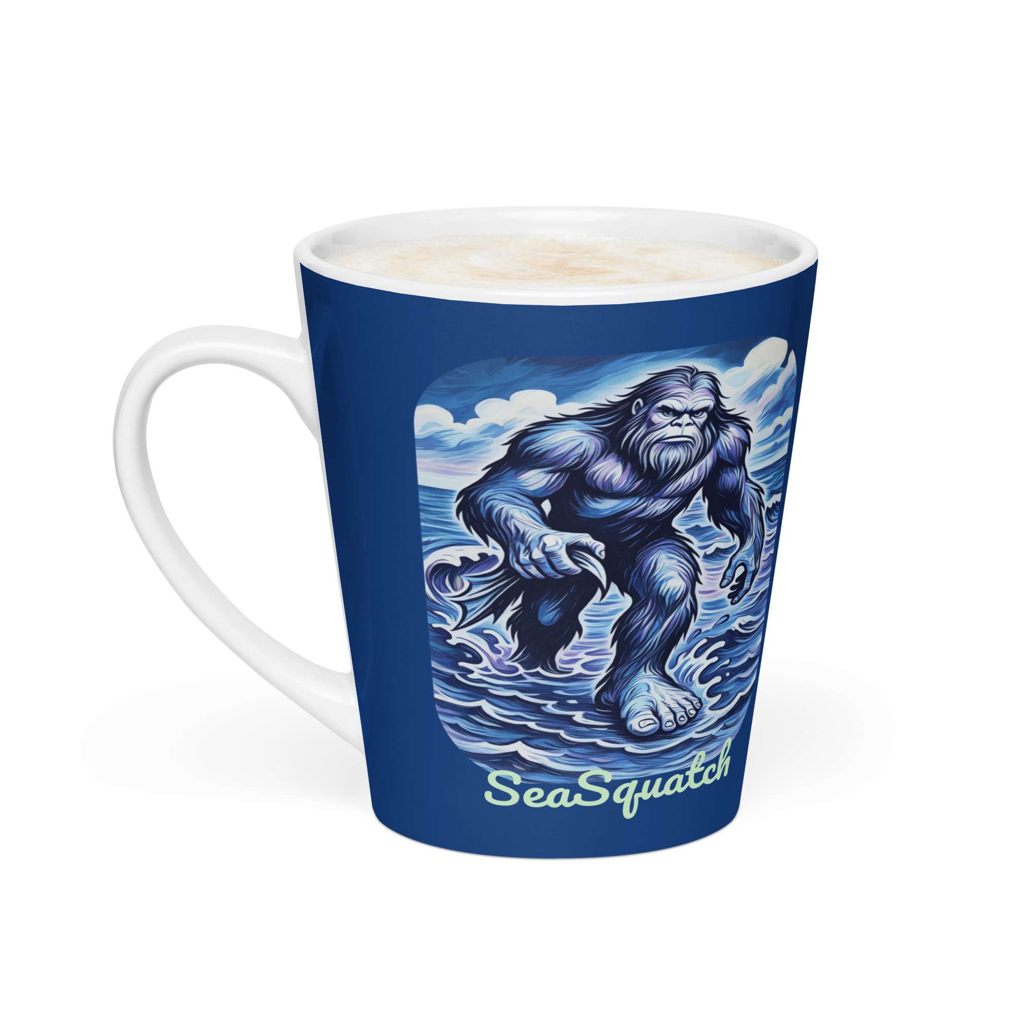 SeaSquatch Beach Latte Mug 1 SeaSquatch Beach Latte Mug