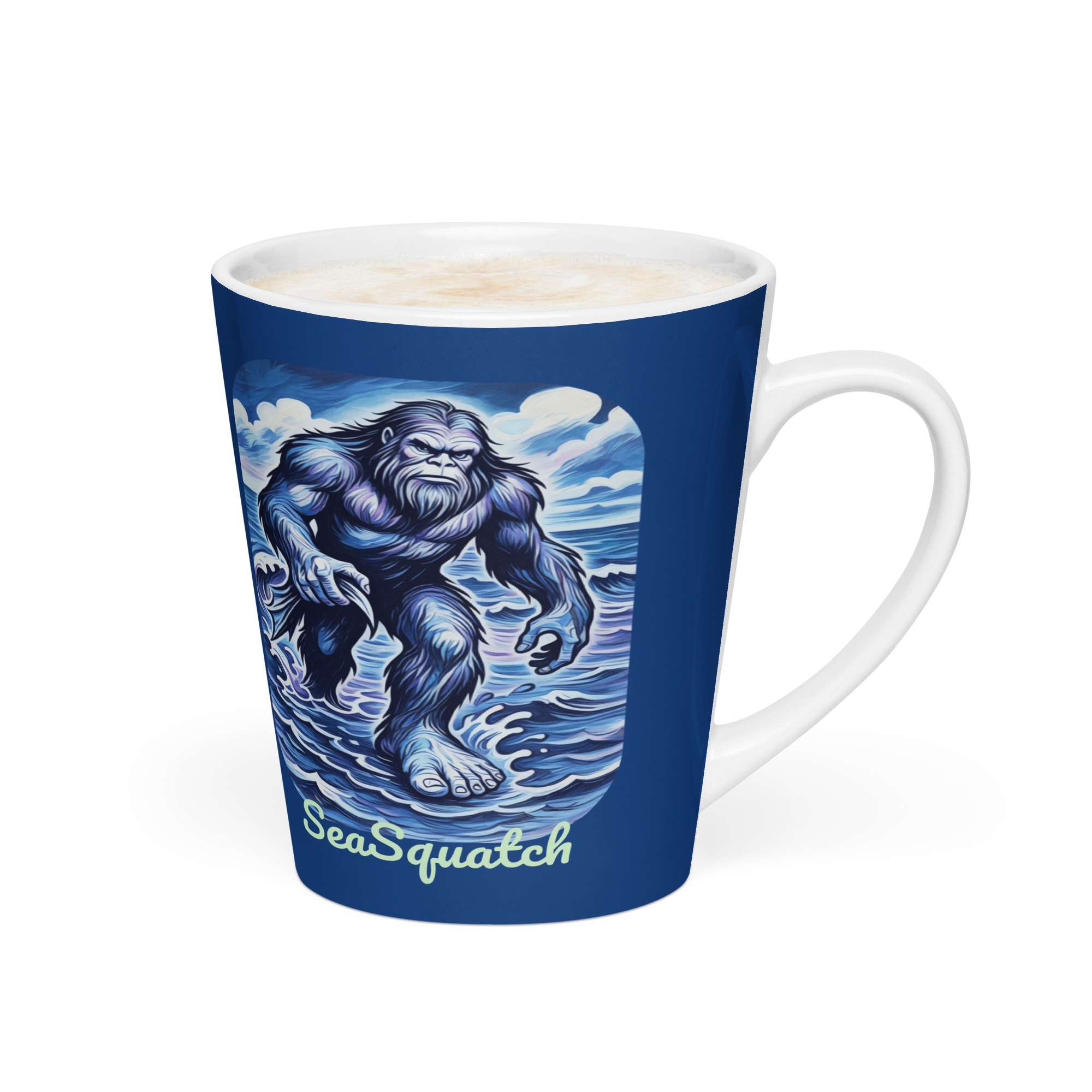 SeaSquatch Beach Latte Mug 3 SeaSquatch Beach Latte Mug - Image 3