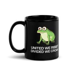 United Frog Dark Mug