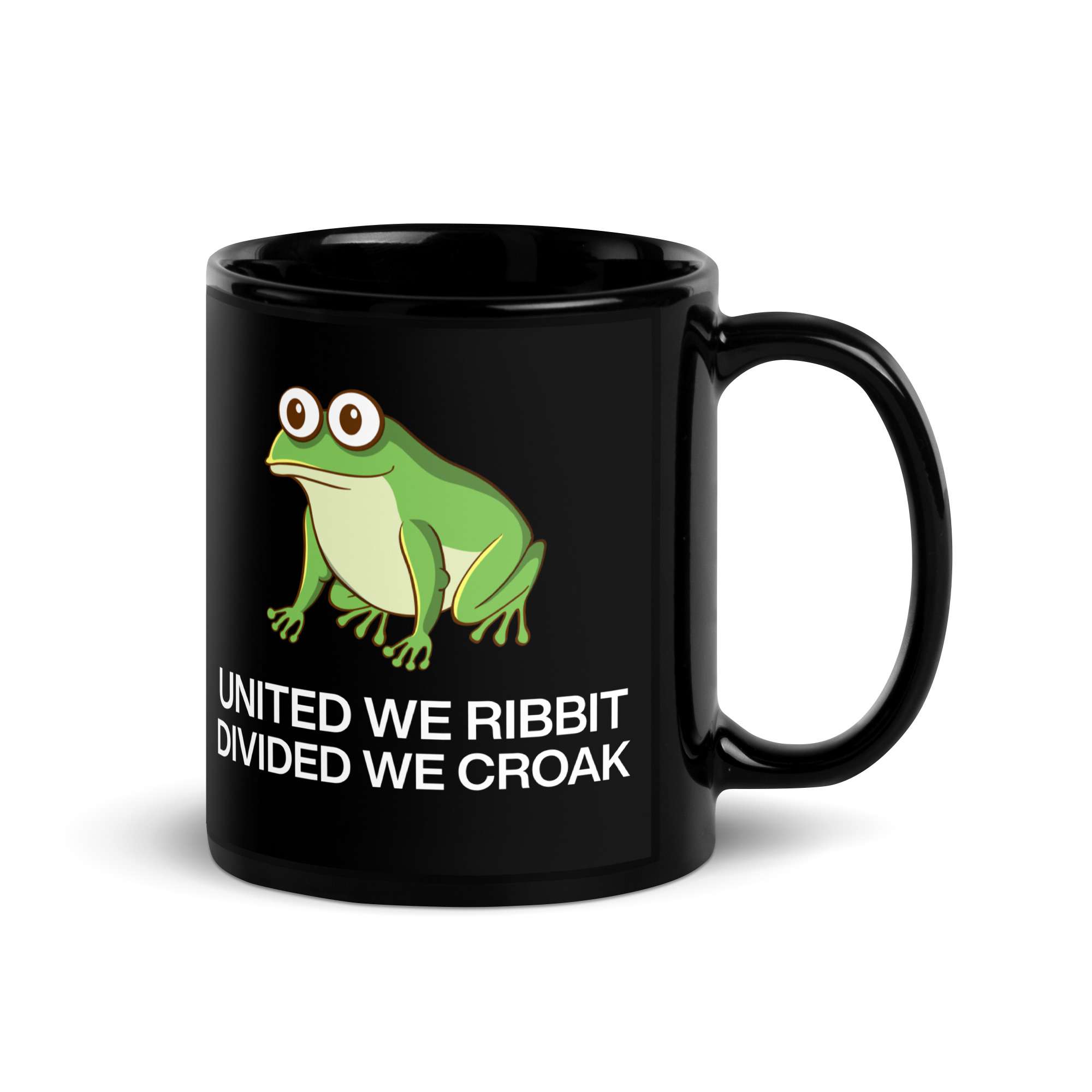 United Frog Dark Mug 2 United Frog Dark Mug - Image 2