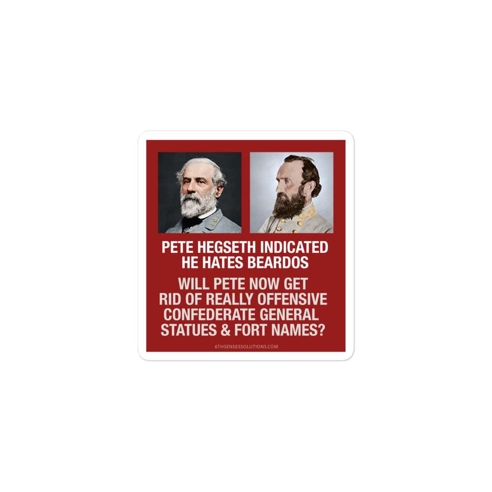 Confederate Beardos stickers 2 Confederate Beardos stickers - Image 2
