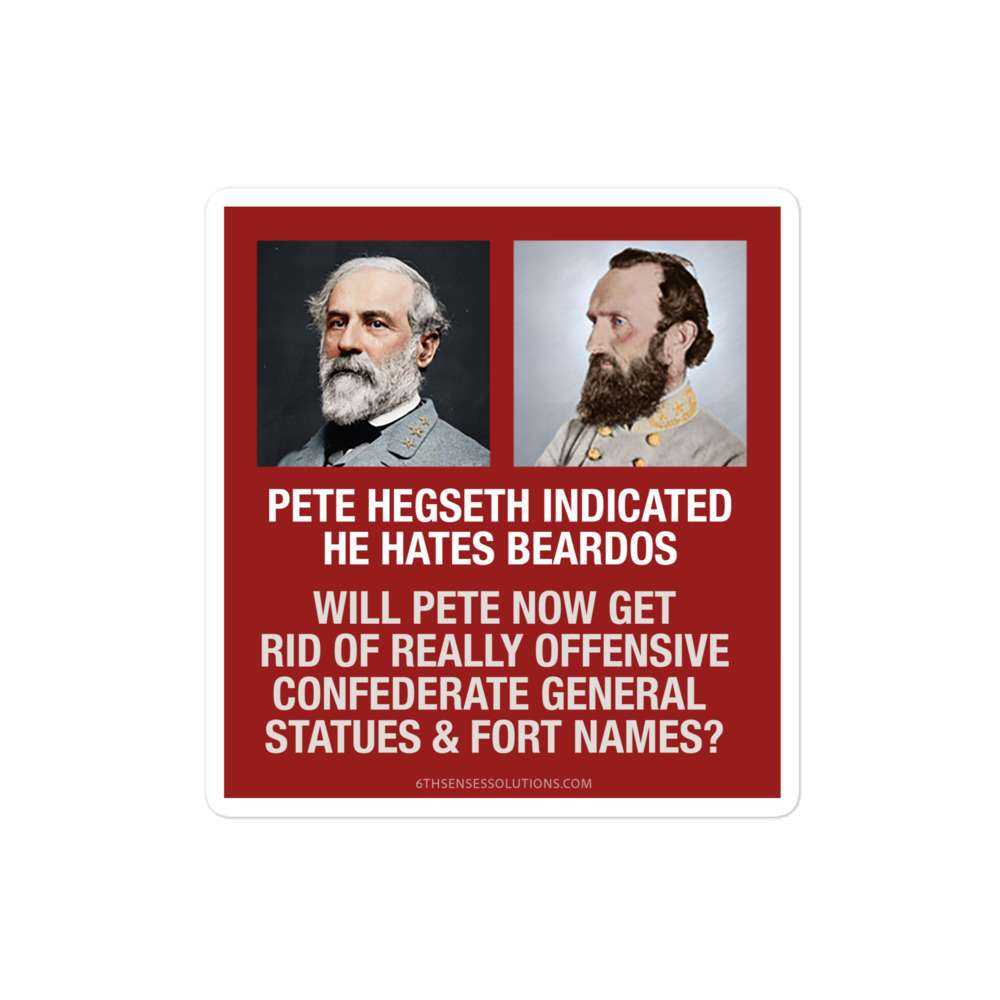 Confederate Beardos stickers 3 Confederate Beardos stickers - Image 3