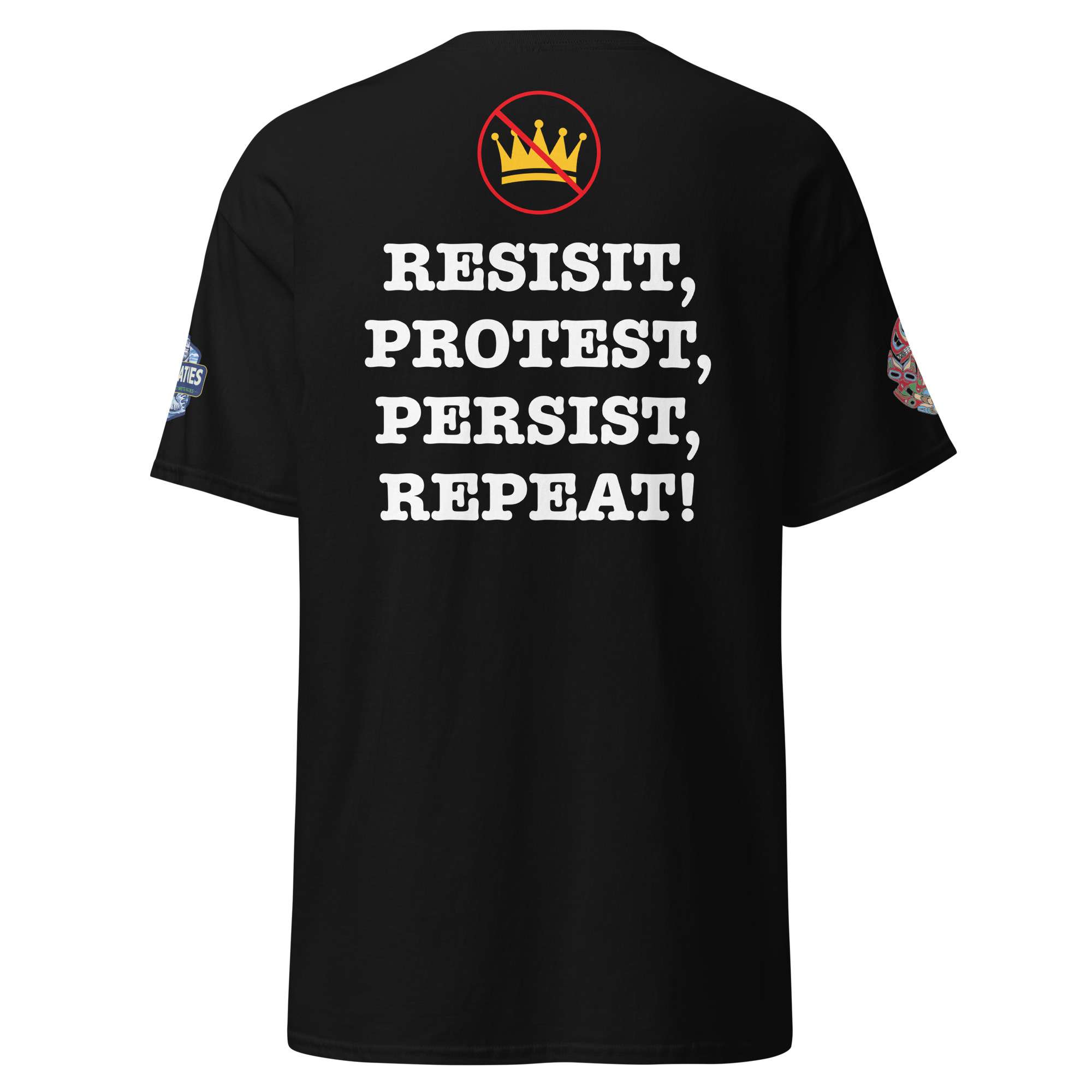 Resist Frog With Back & Side Designs Tee 6 Resist Frog With Back & Side Designs Tee - Image 6