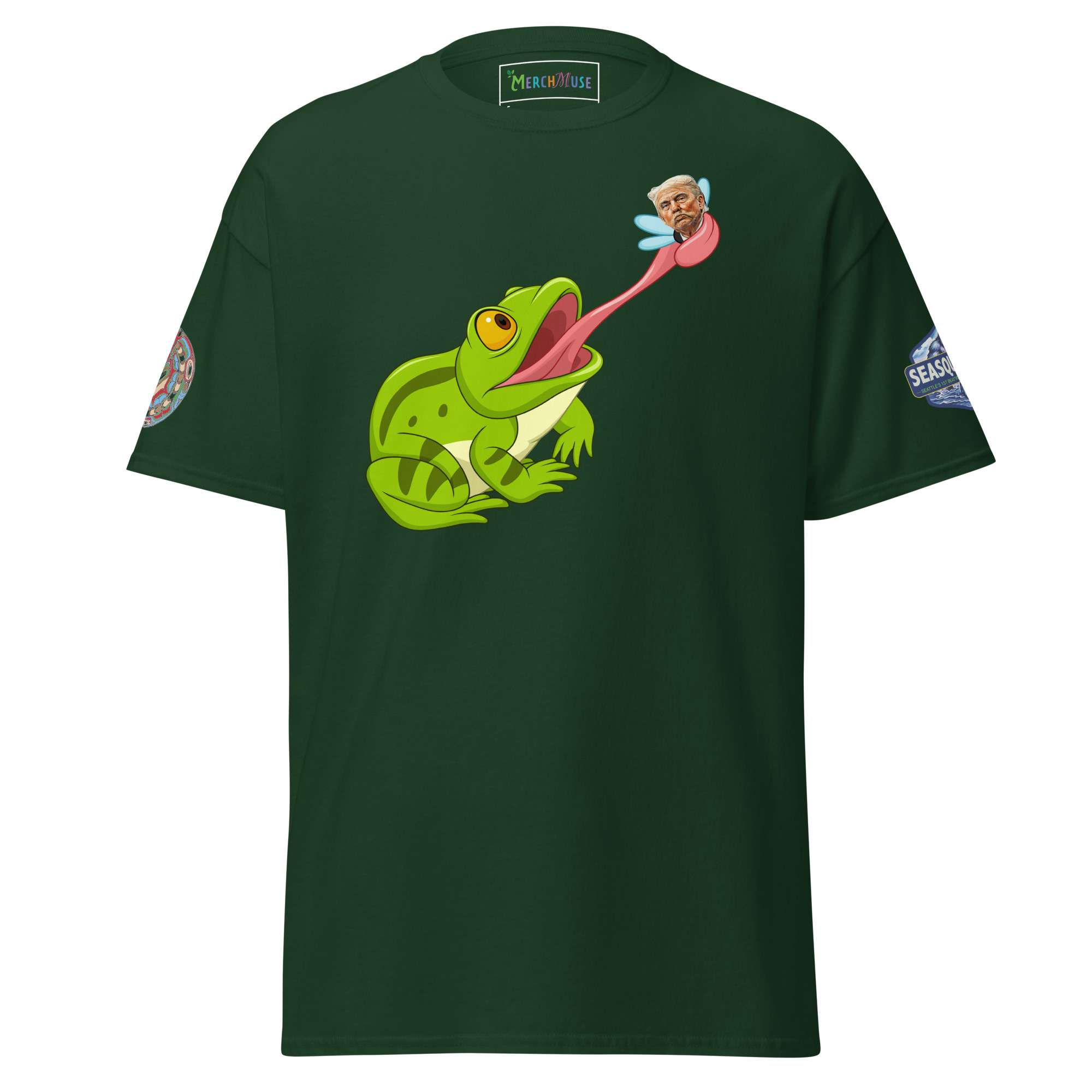 Resist Frog With Back & Side Designs Tee 17 Resist Frog With Back & Side Designs Tee - Image 17