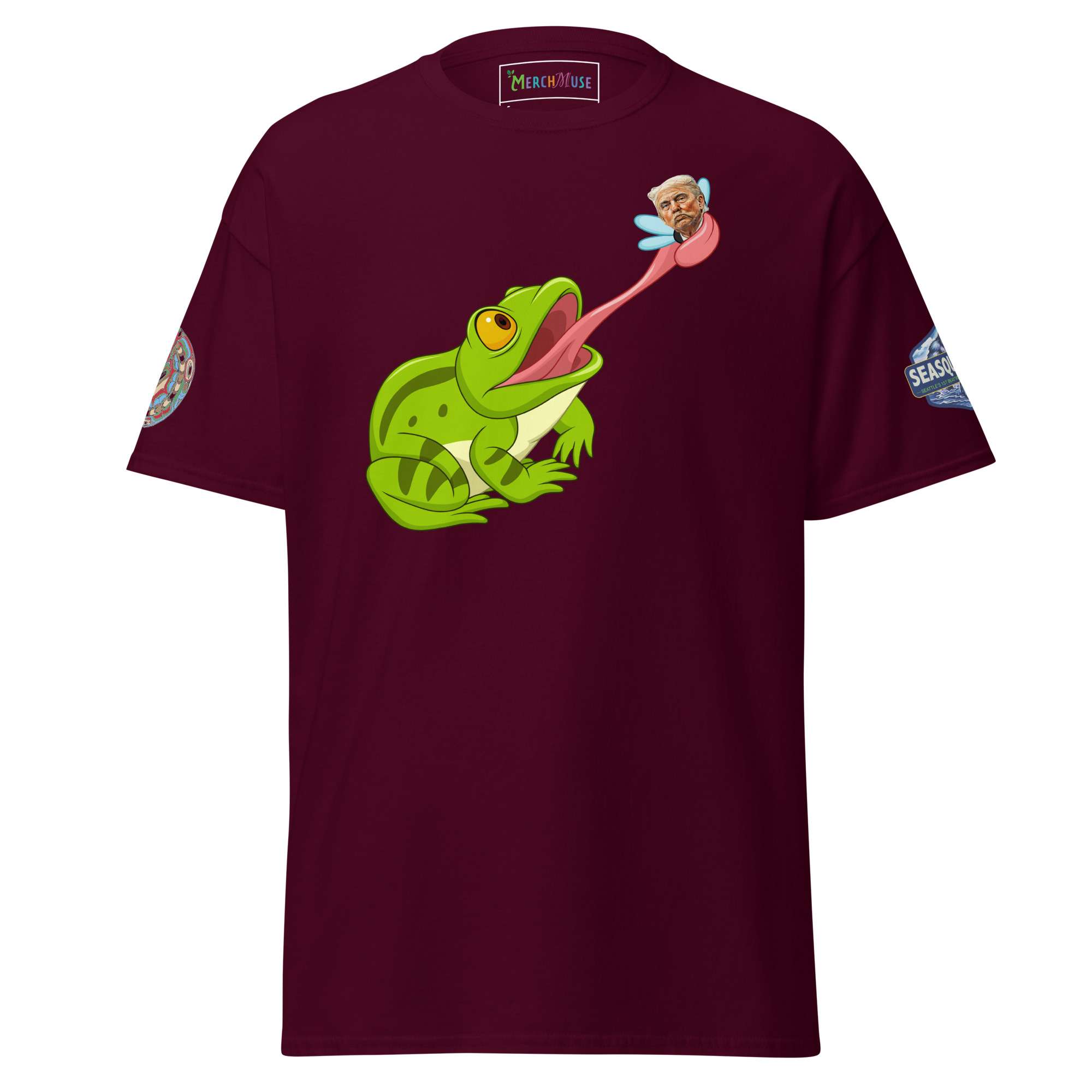 Resist Frog With Back & Side Designs Tee 2 Resist Frog With Back & Side Designs Tee - Image 2