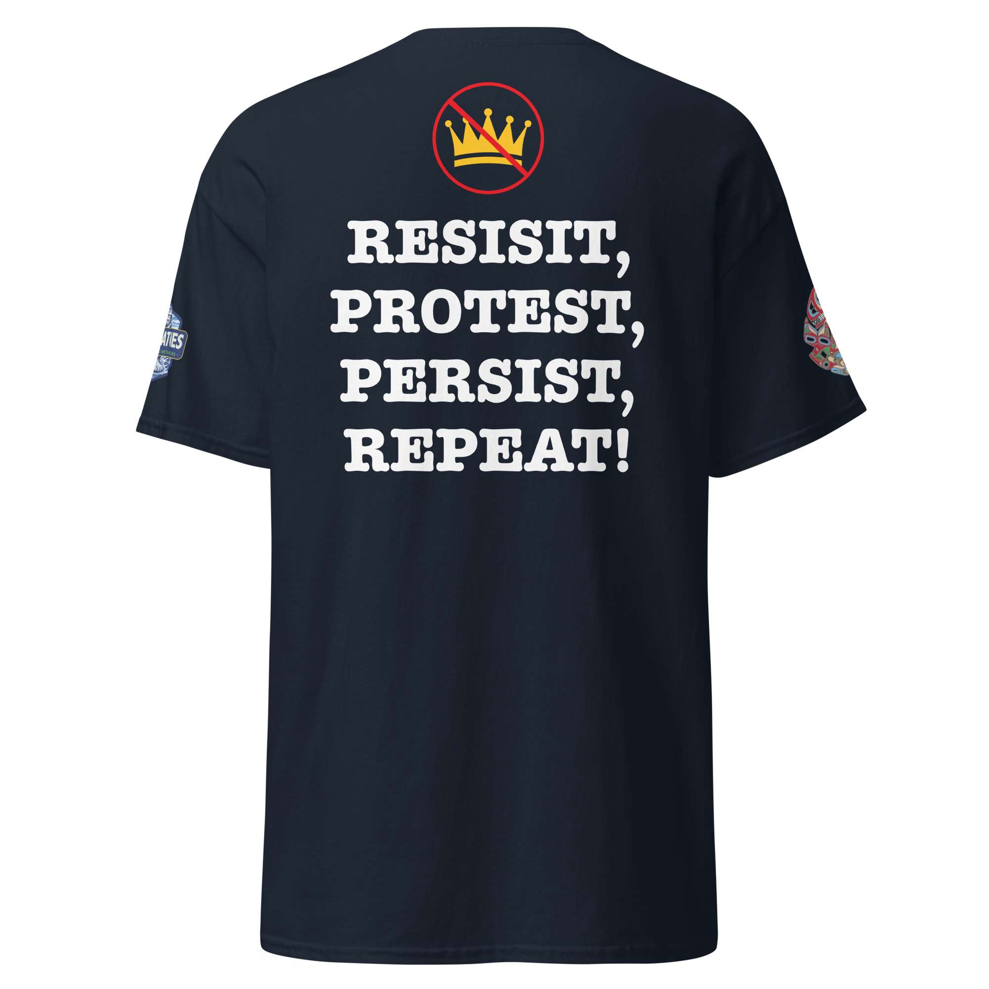 Resist Frog With Back & Side Designs Tee 10 Resist Frog With Back & Side Designs Tee - Image 10