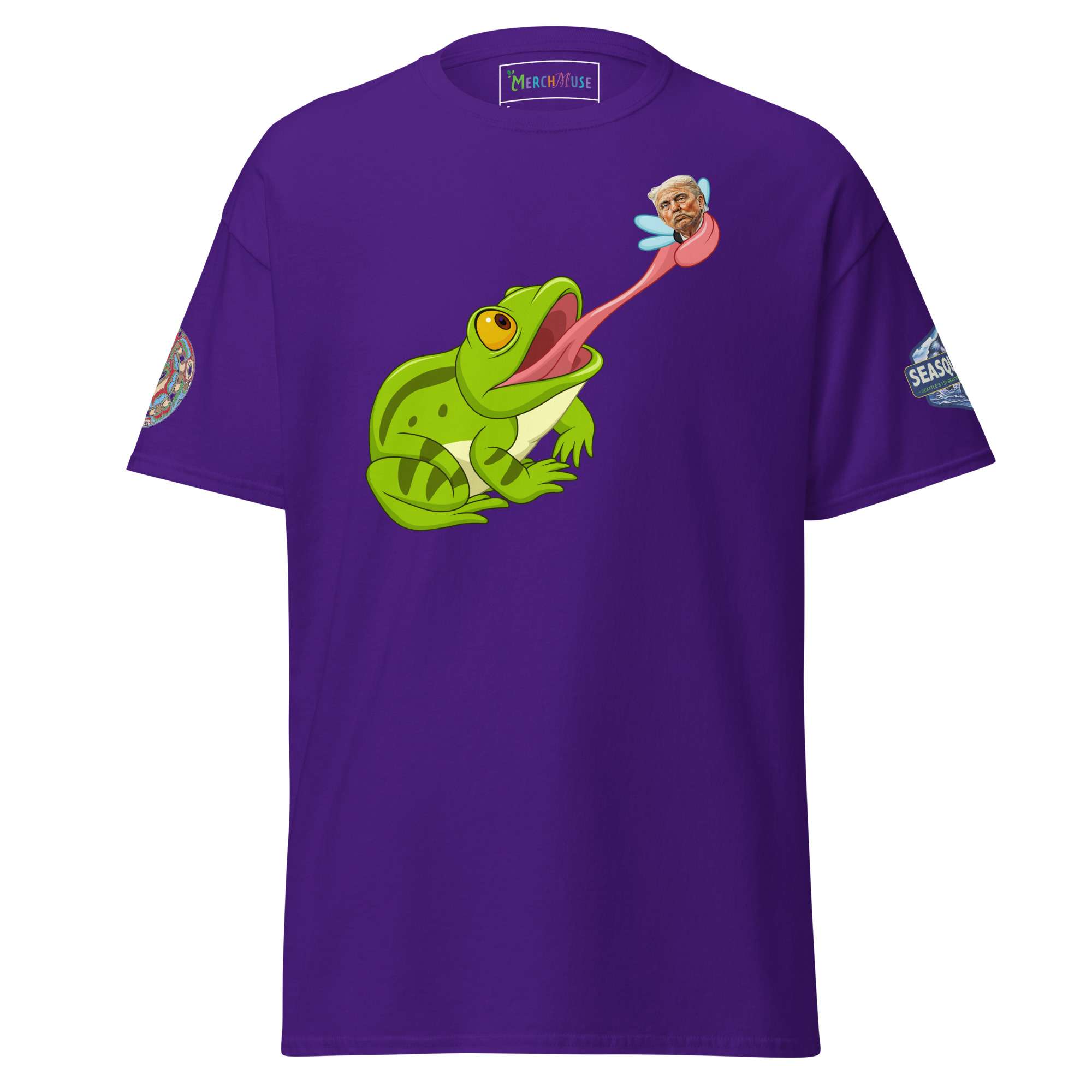 Resist Frog With Back & Side Designs Tee 13 Resist Frog With Back & Side Designs Tee - Image 13