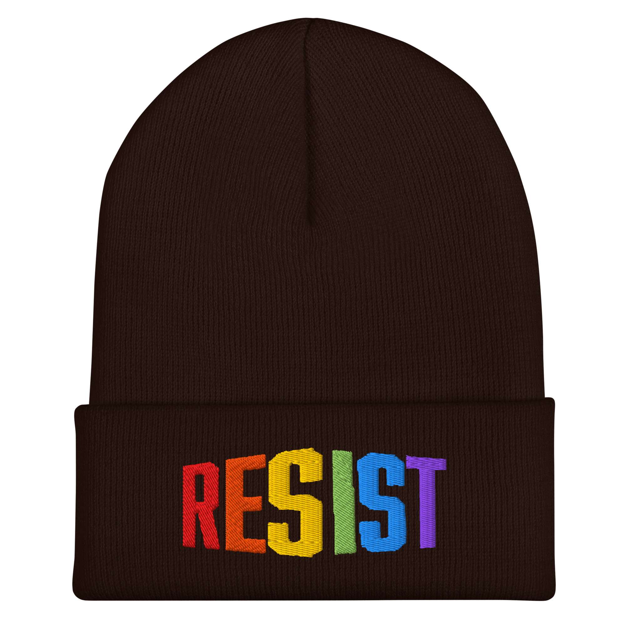 Resist Rainbow Beanie 2 Resist Rainbow Beanie - Image 2