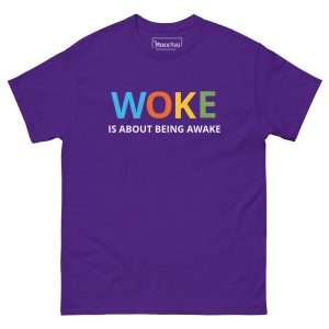 MerchMuse Custom Category Display 12 WOKE BEING T-Shirt