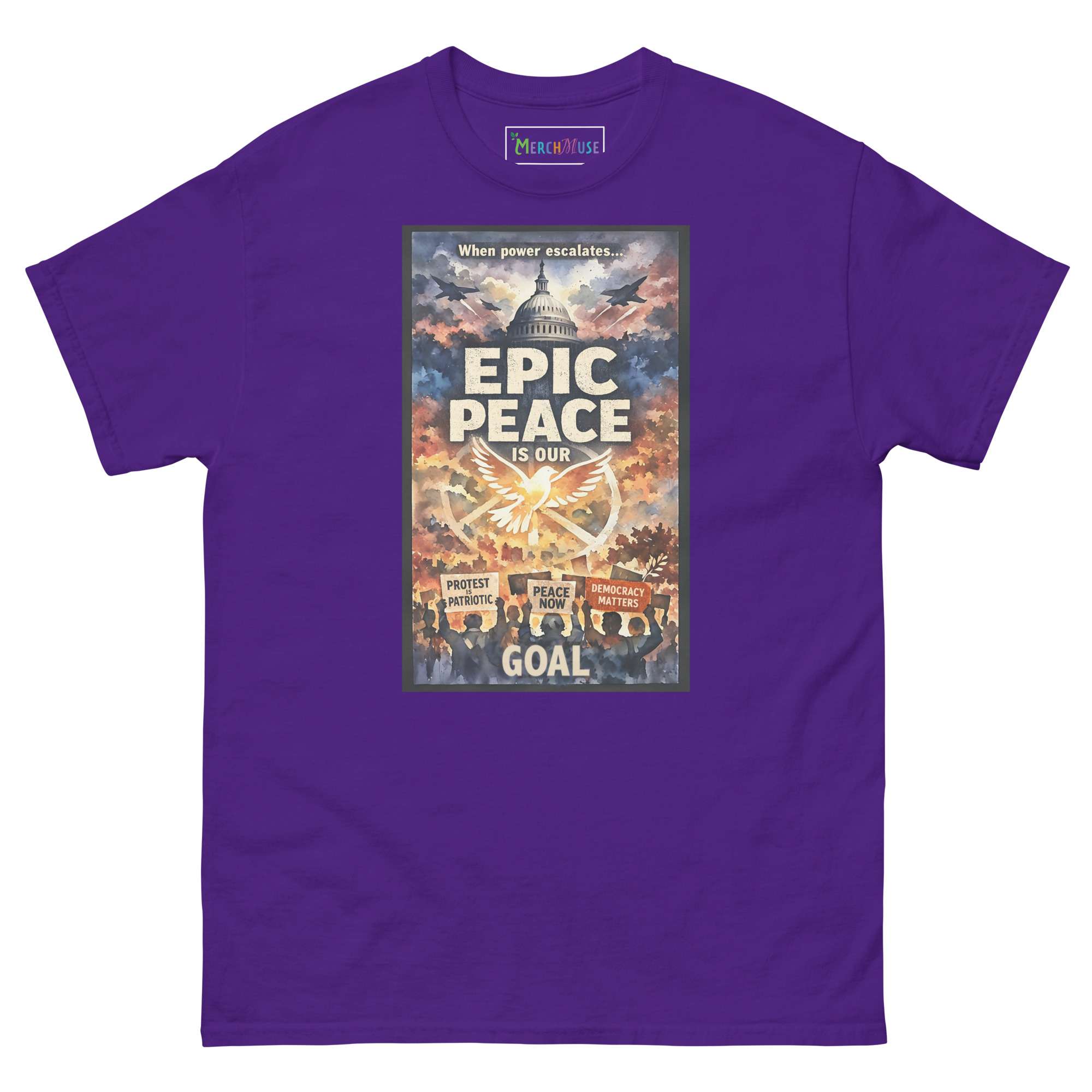 Epic Peace Goal T-Shirt 1 Epic Peace Goal T-Shirt