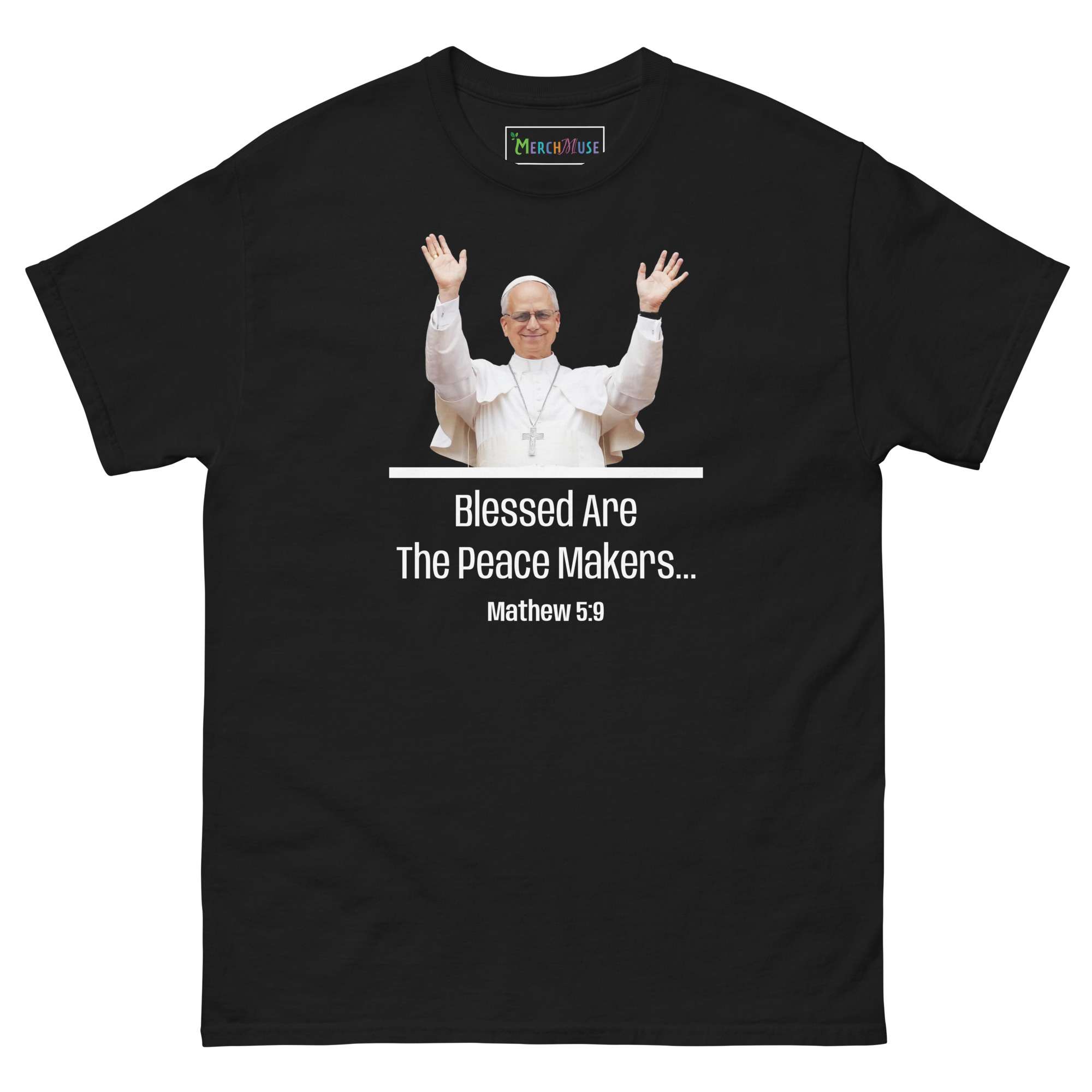 Pope Peace T-Shirt 2 Pope Peace T-Shirt - Image 2