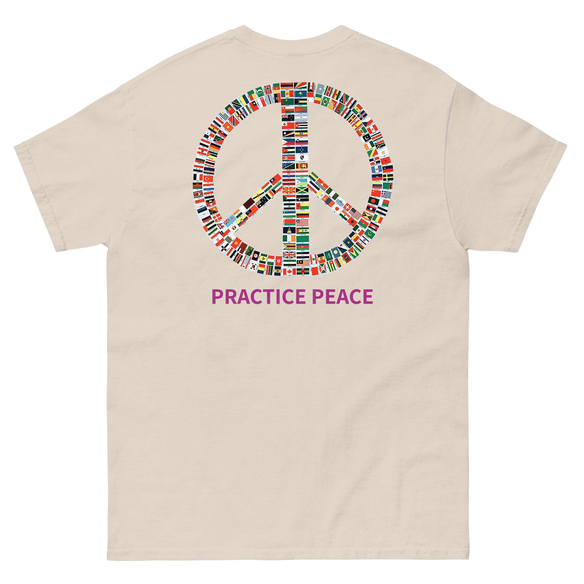 Pope Peace Flag T-Shirt 3 Pope Peace Flag T-Shirt - Image 3