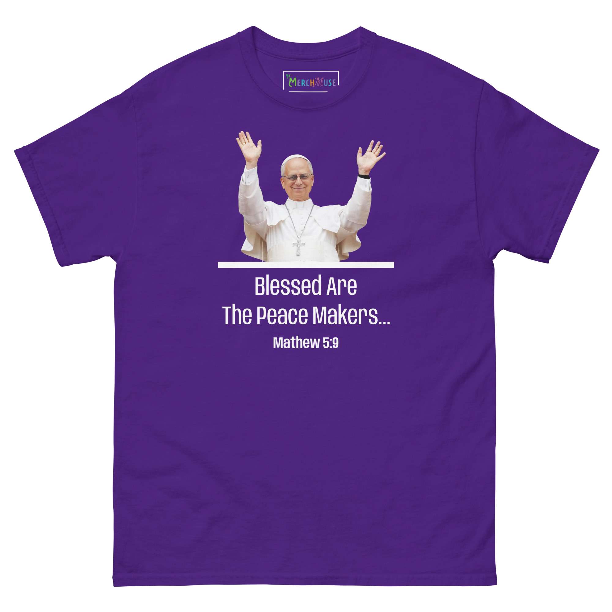 Pope Peace T-Shirt 3 Pope Peace T-Shirt - Image 3