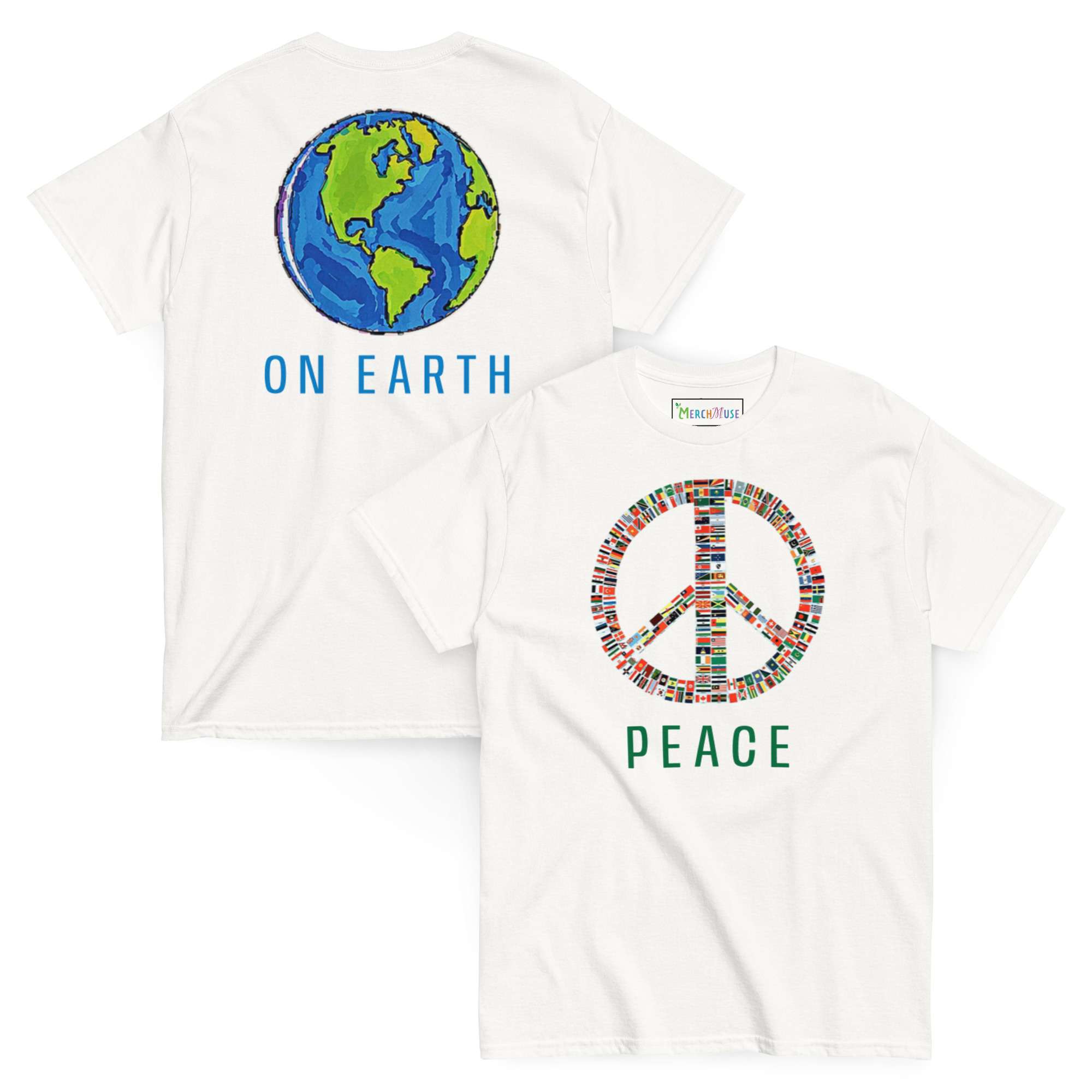 Peace On Earth T-Shirt 6 Peace On Earth T-Shirt - Image 6