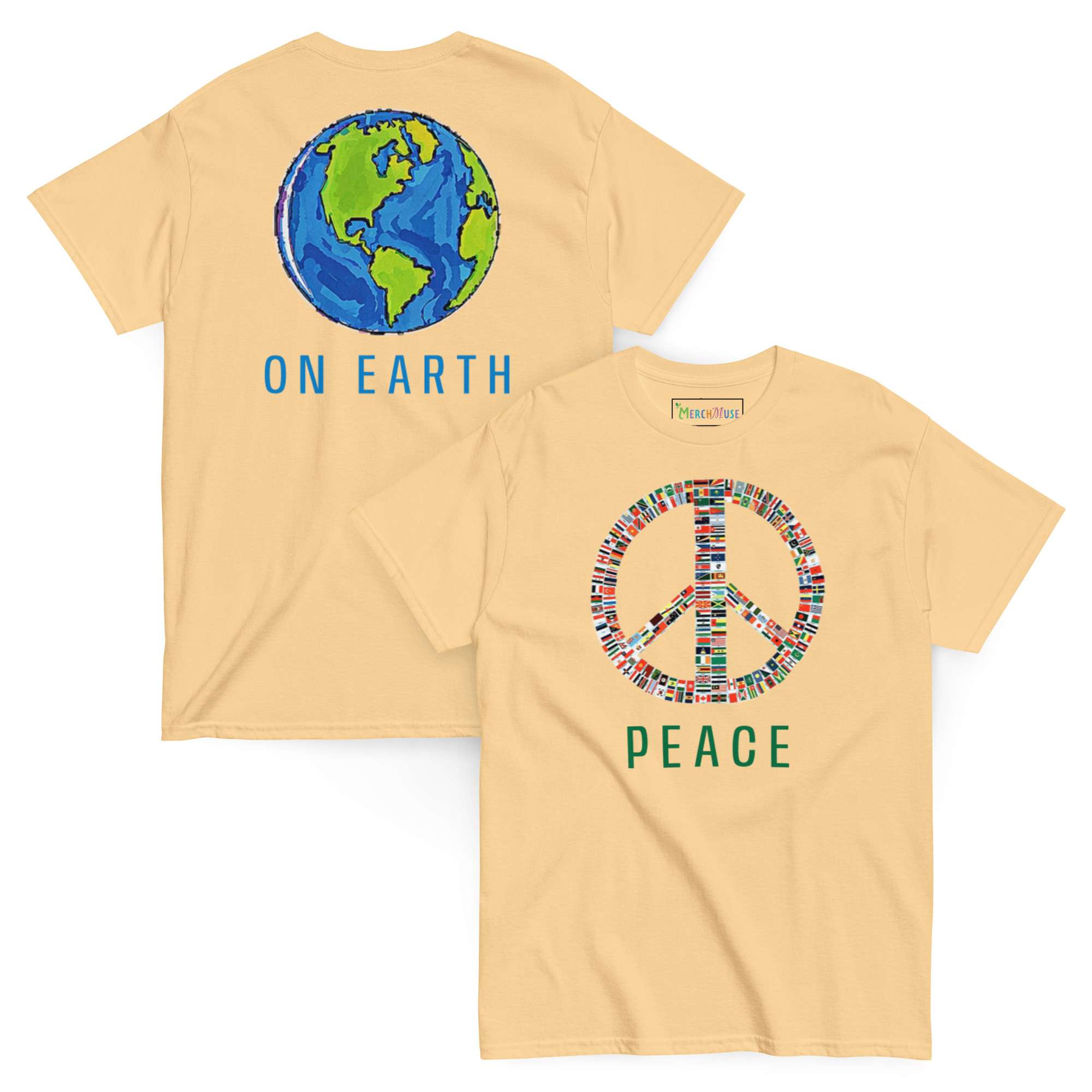 Peace On Earth T-Shirt 2 Peace On Earth T-Shirt - Image 2