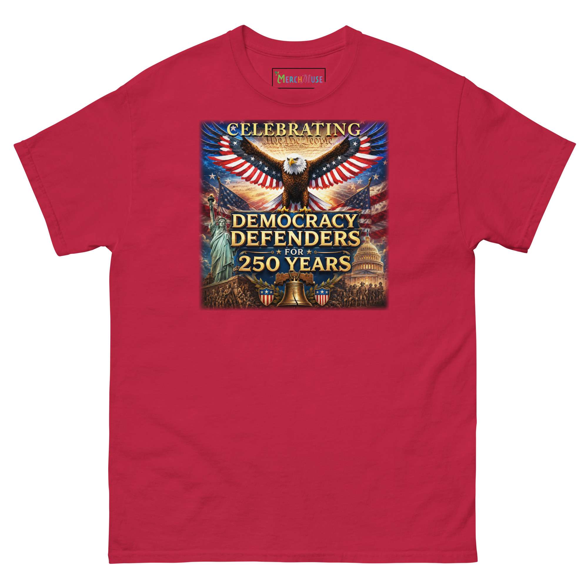Democracy Defenders T-Shirt 4 Democracy Defenders T-Shirt - Image 4