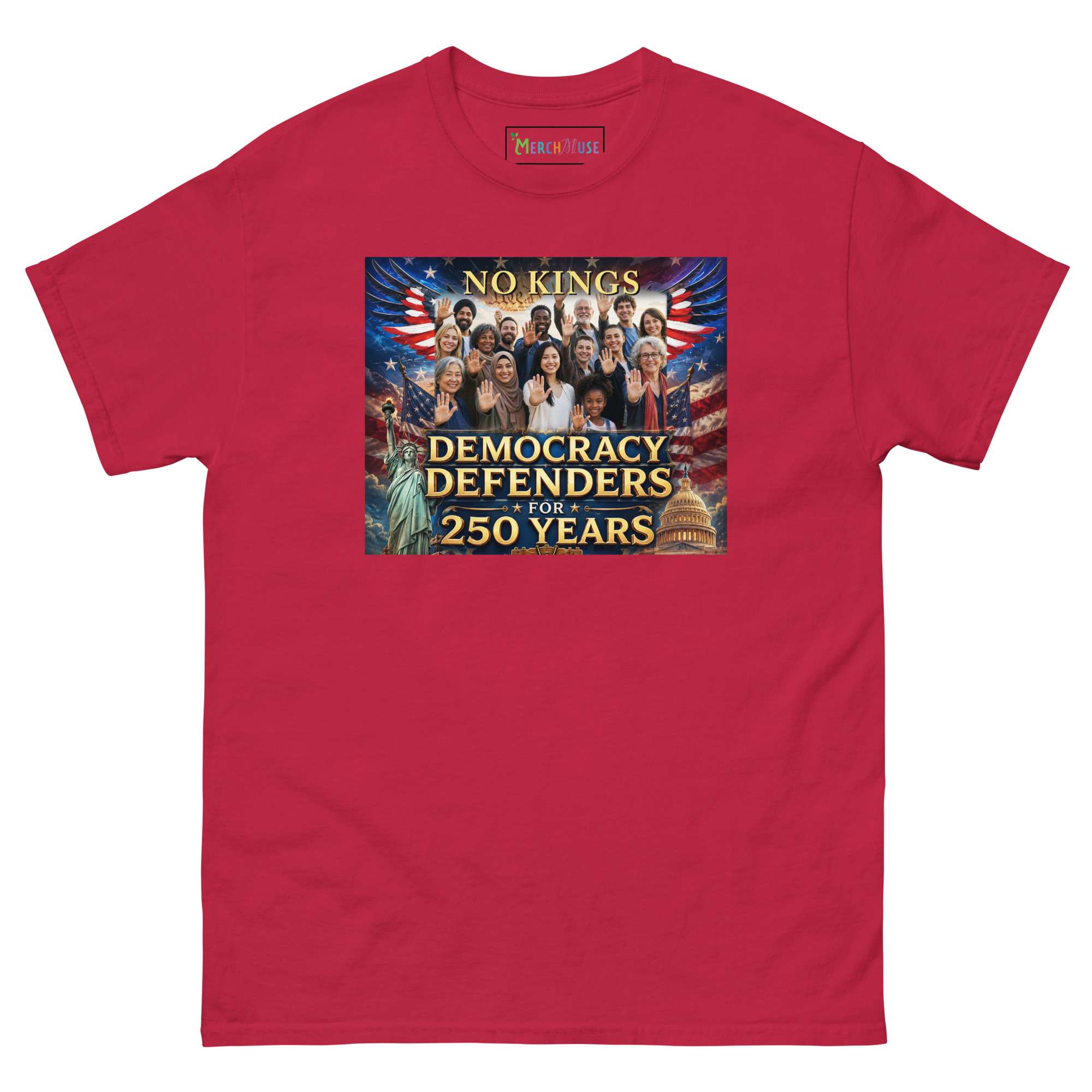 250 No Kings T-Shirt 5 250 No Kings T-Shirt - Image 5