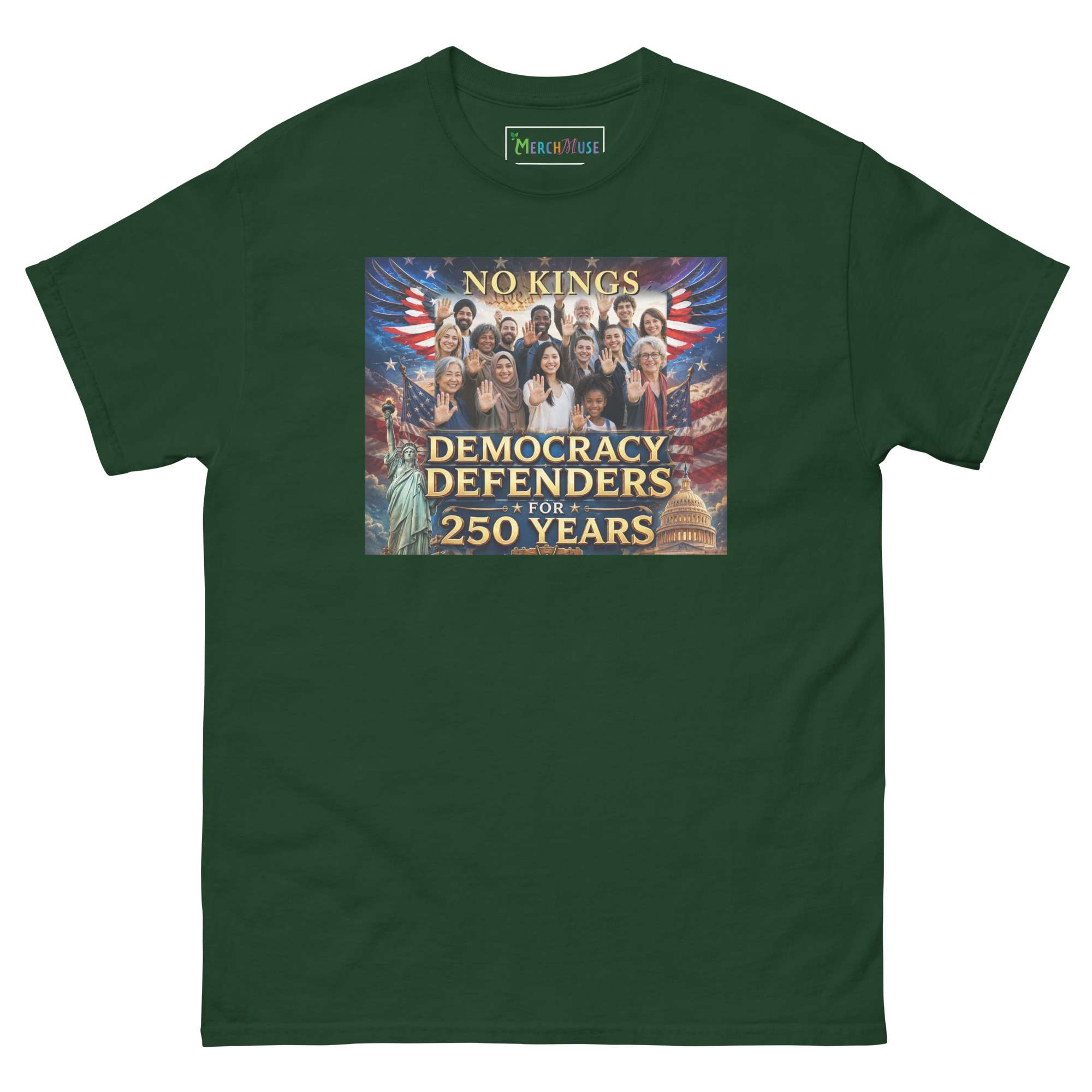 250 No Kings T-Shirt 4 250 No Kings T-Shirt - Image 4