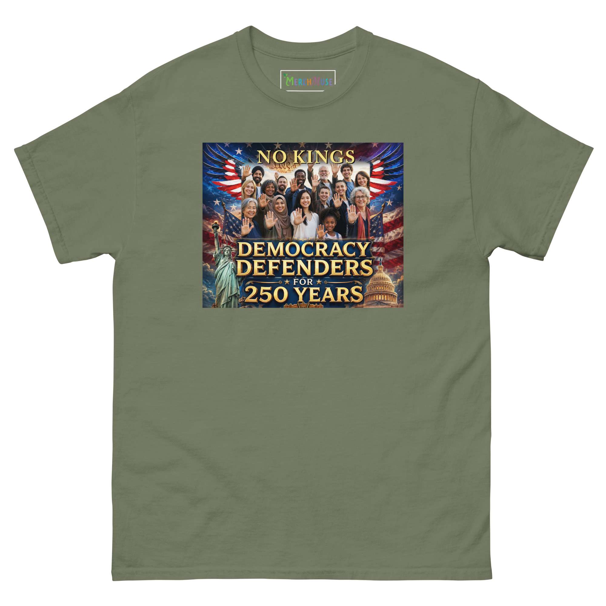 250 No Kings T-Shirt 6 250 No Kings T-Shirt - Image 6