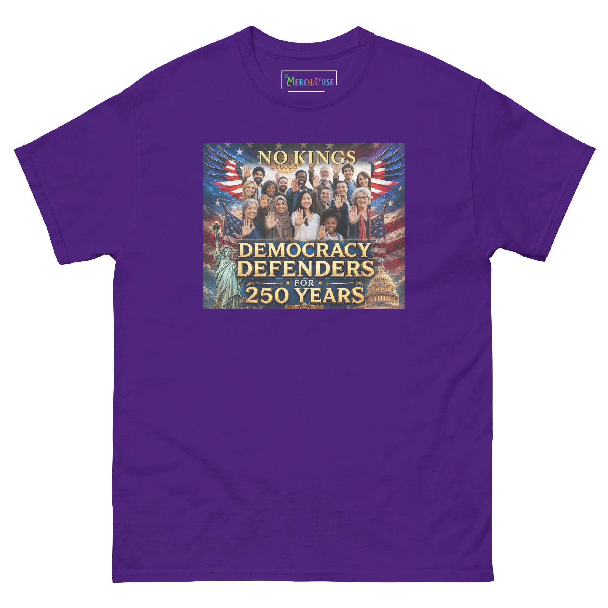250 No Kings T-Shirt 3 250 No Kings T-Shirt - Image 3