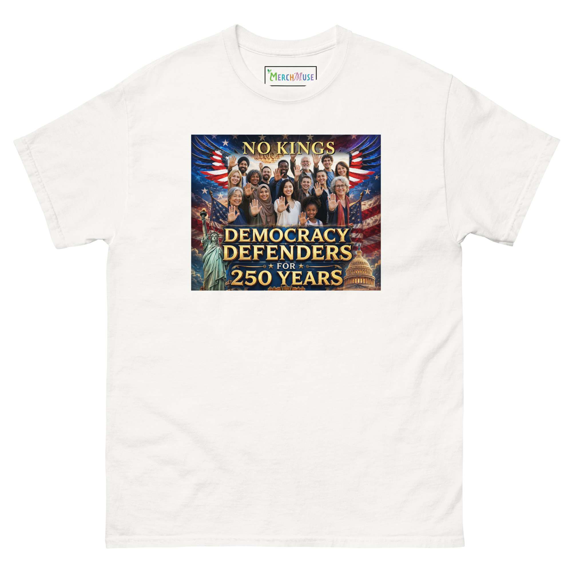 250 No Kings T-Shirt 8 250 No Kings T-Shirt - Image 8