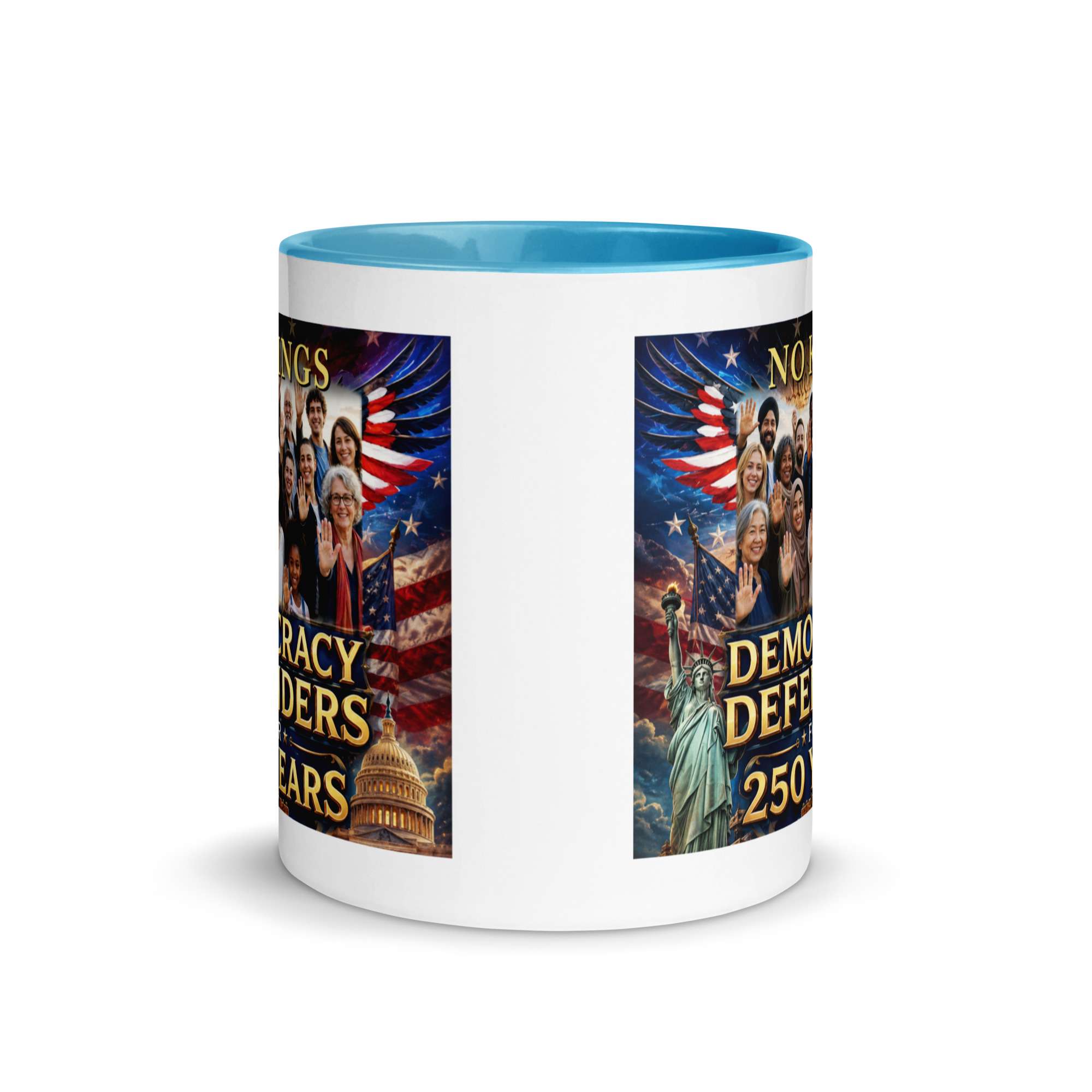 250 No Kings Mug with color inside 8 250 No Kings Mug with color inside - Image 8