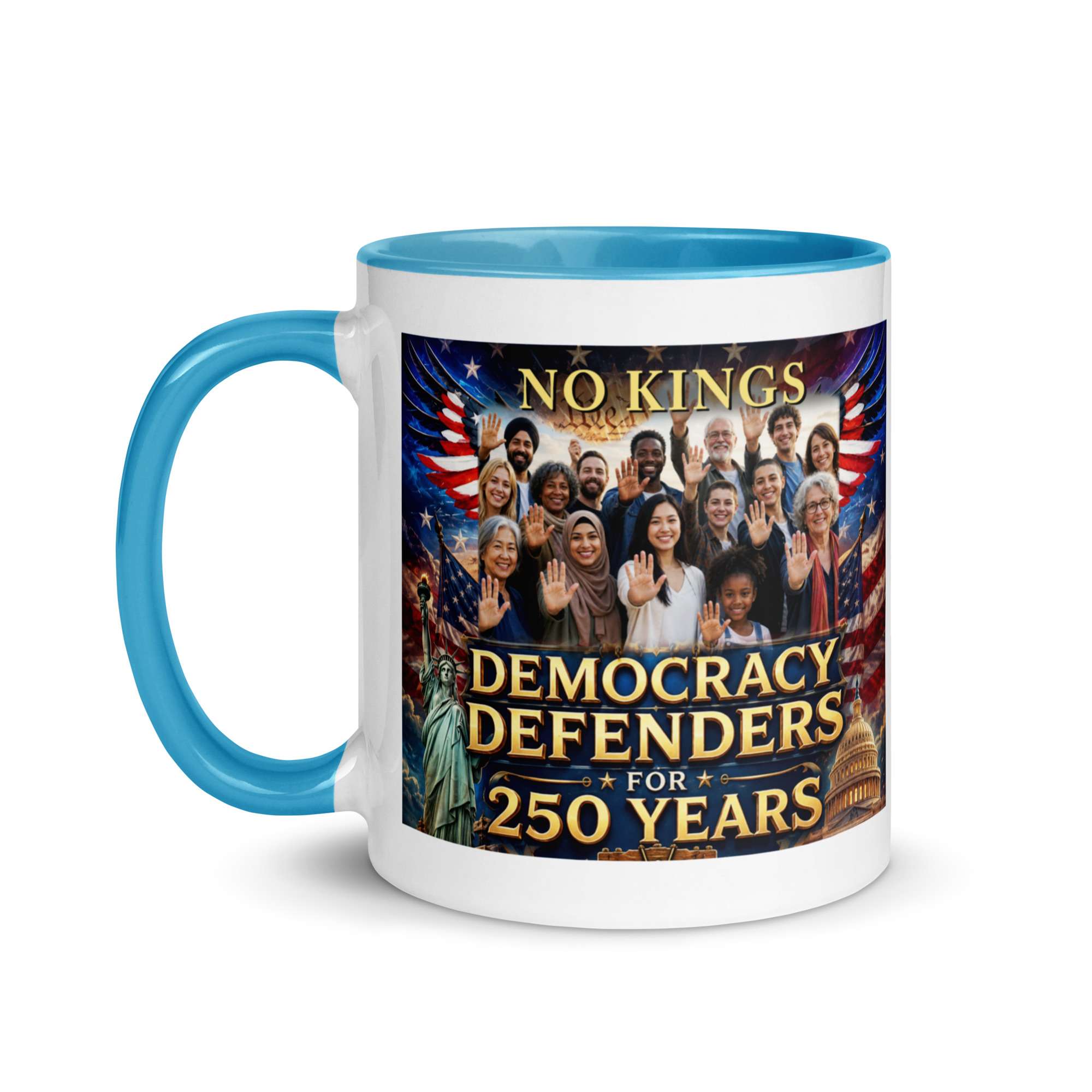 250 No Kings Mug with color inside 9 250 No Kings Mug with color inside - Image 9