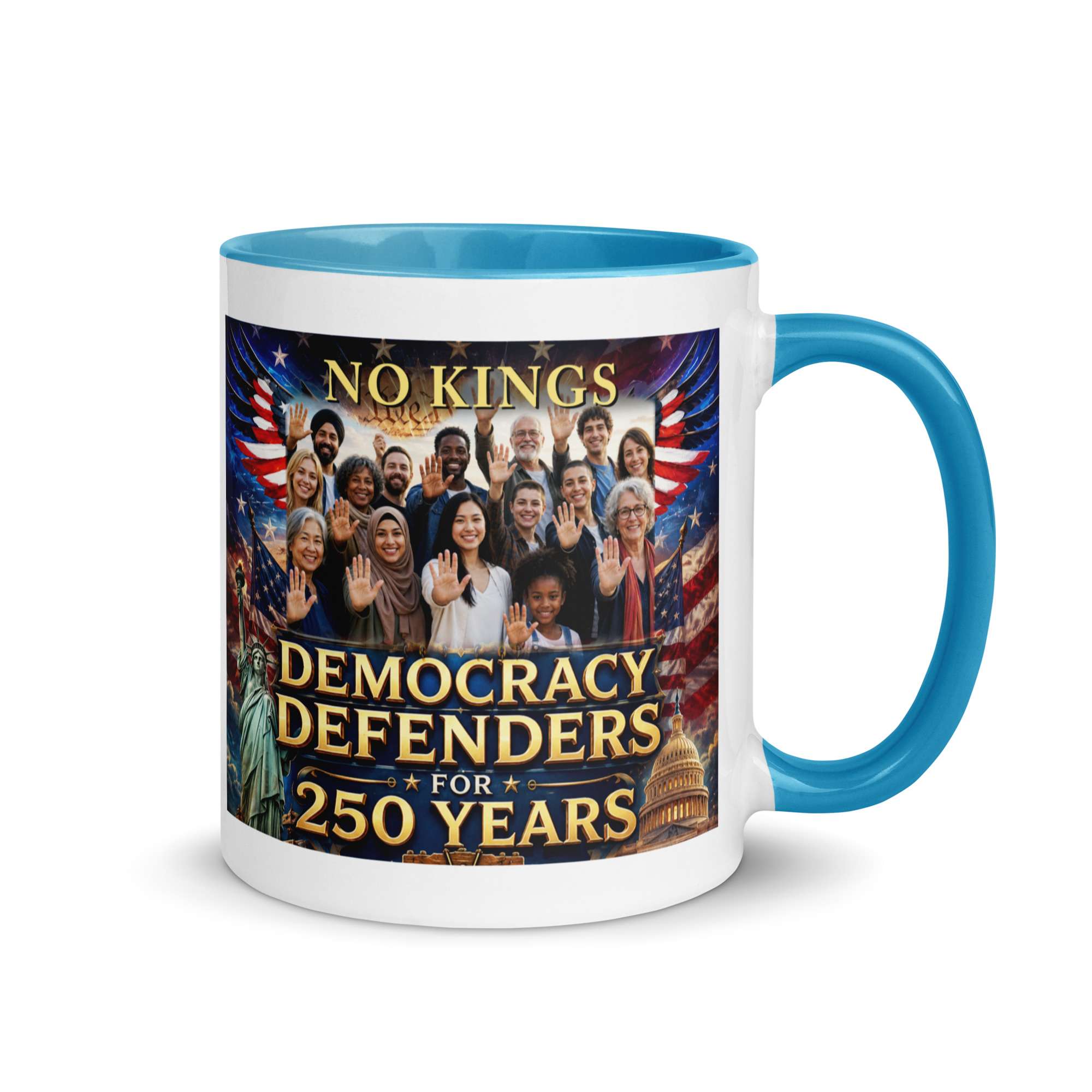 250 No Kings Mug with color inside 7 250 No Kings Mug with color inside - Image 7