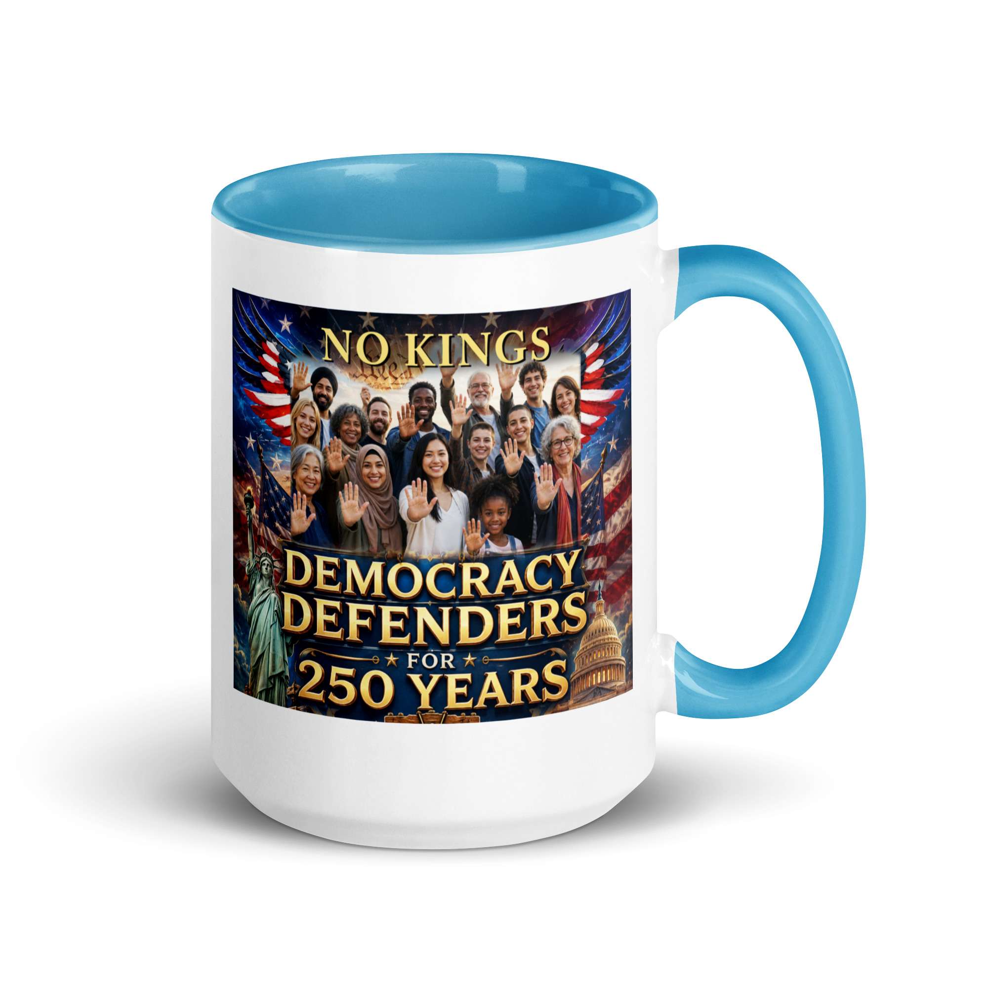 250 No Kings Mug with color inside 10 250 No Kings Mug with color inside - Image 10