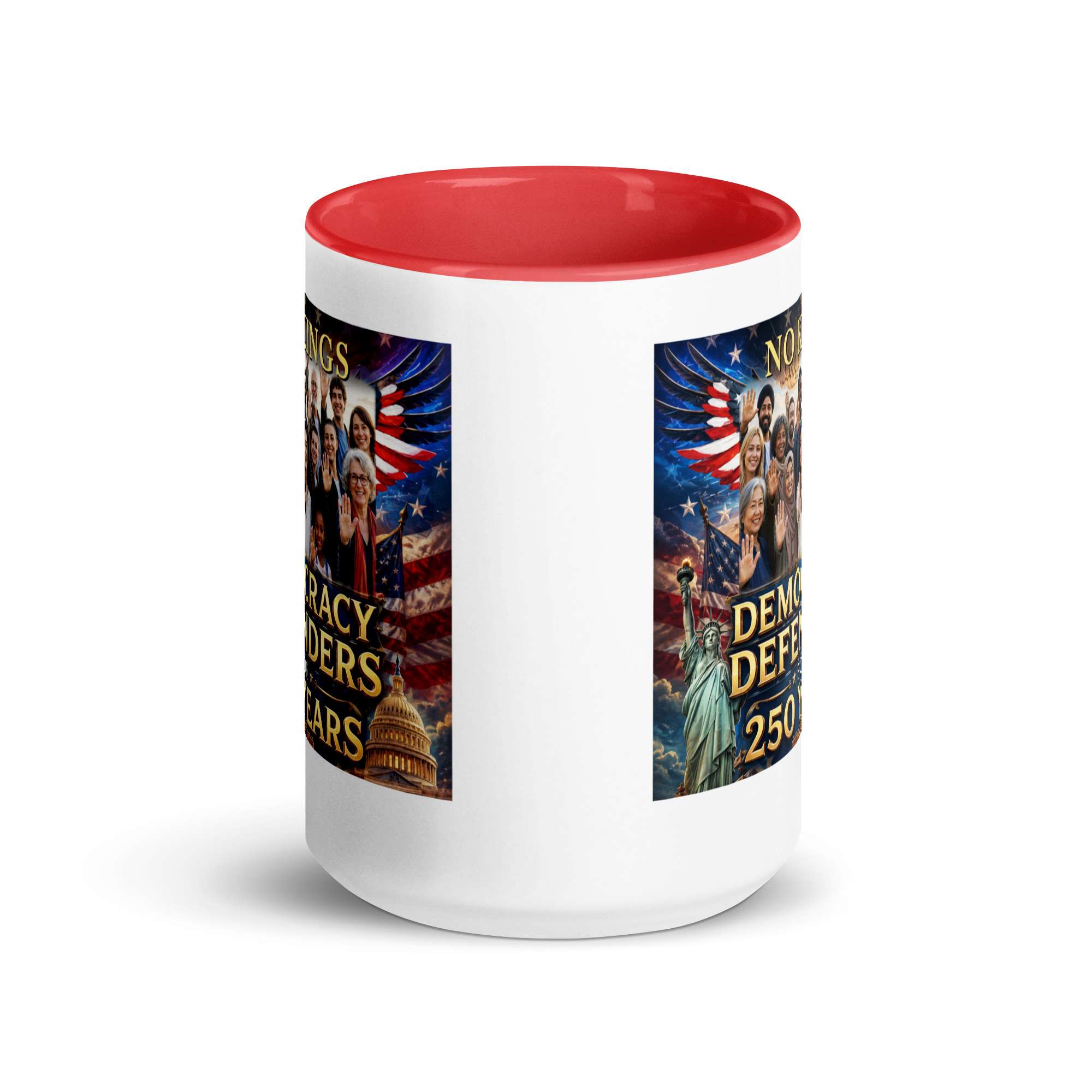 250 No Kings Mug with color inside 5 250 No Kings Mug with color inside - Image 5