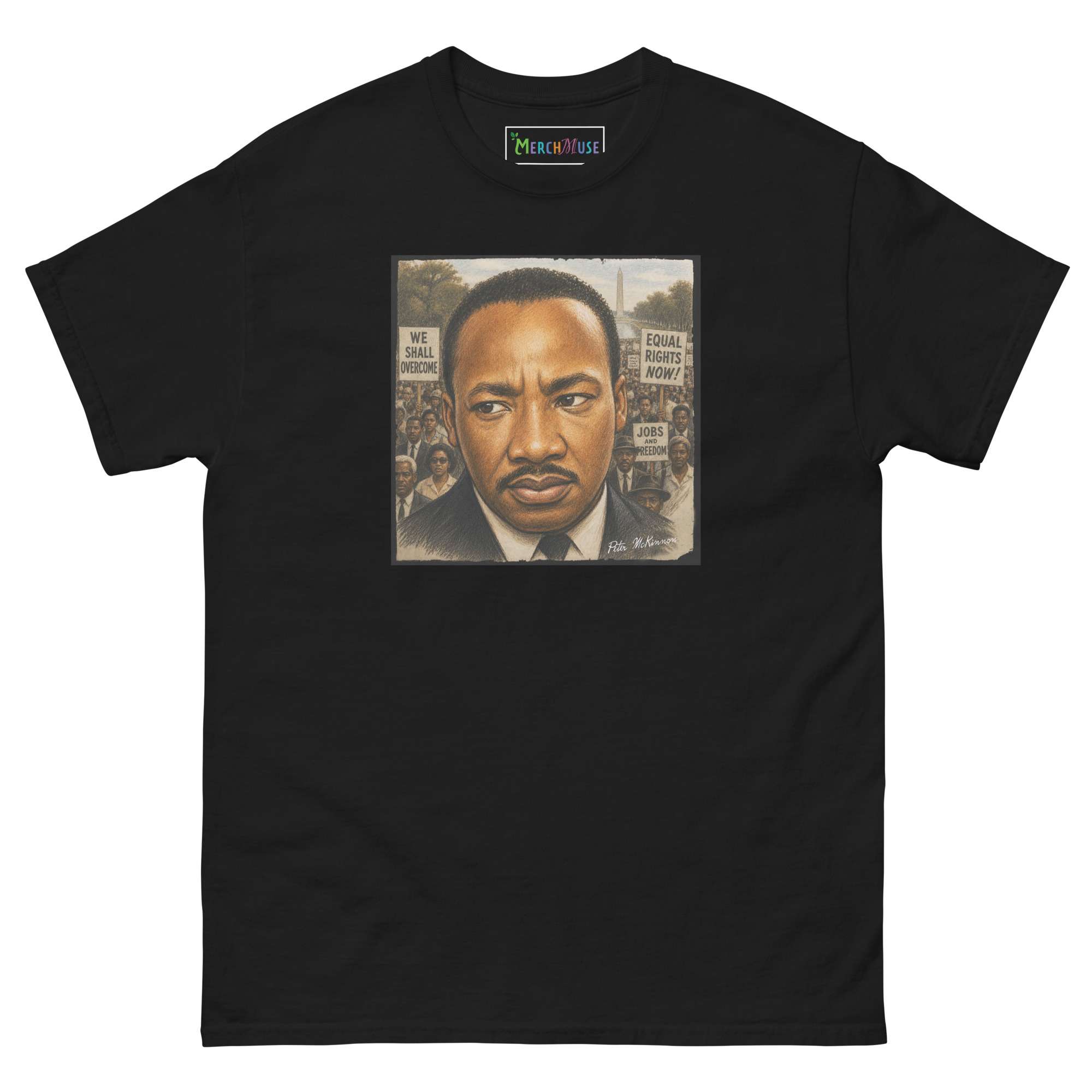 MLK Protest T-Shirt 2 MLK Protest T-Shirt - Image 2