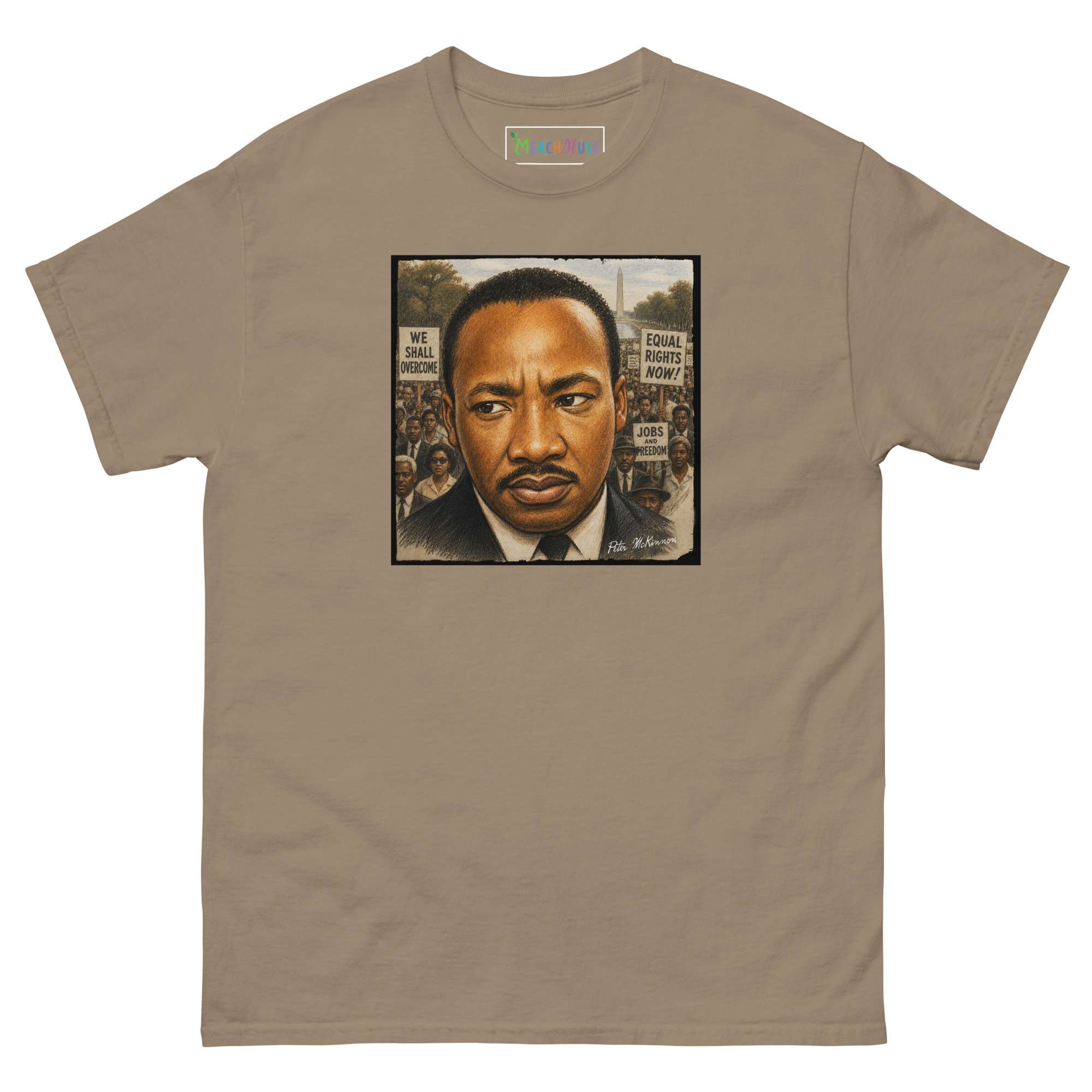 MLK Protest T-Shirt 1 MLK Protest T-Shirt