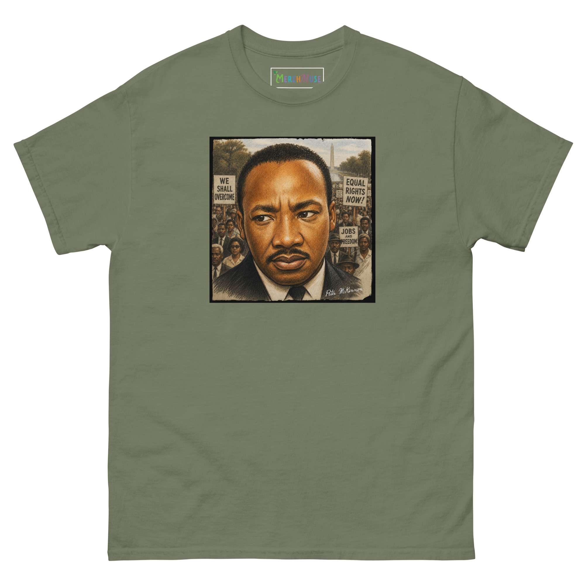 MLK Protest T-Shirt 3 MLK Protest T-Shirt - Image 3