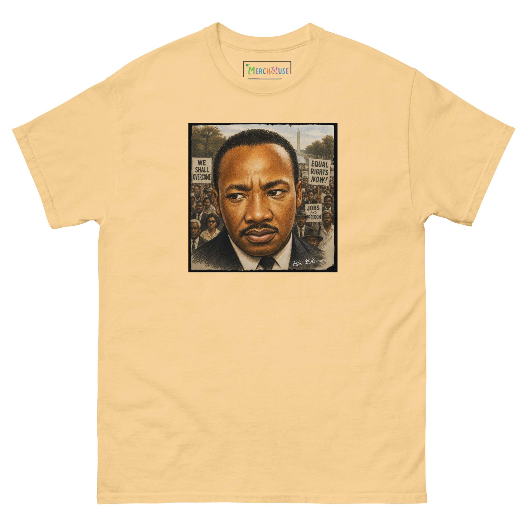 MLK Protest T-Shirt 4 MLK Protest T-Shirt - Image 4