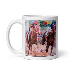 Horse Race Mug