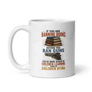 Books Over Guns Mug