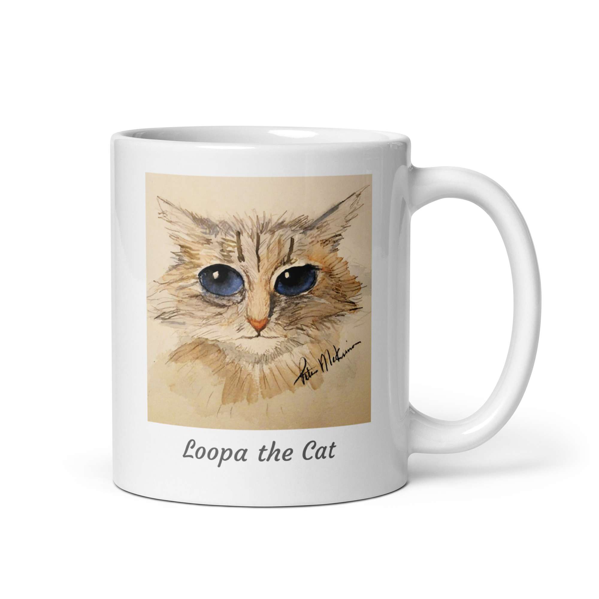 Loopa Cat Mug 2 Loopa Cat Mug - Image 2