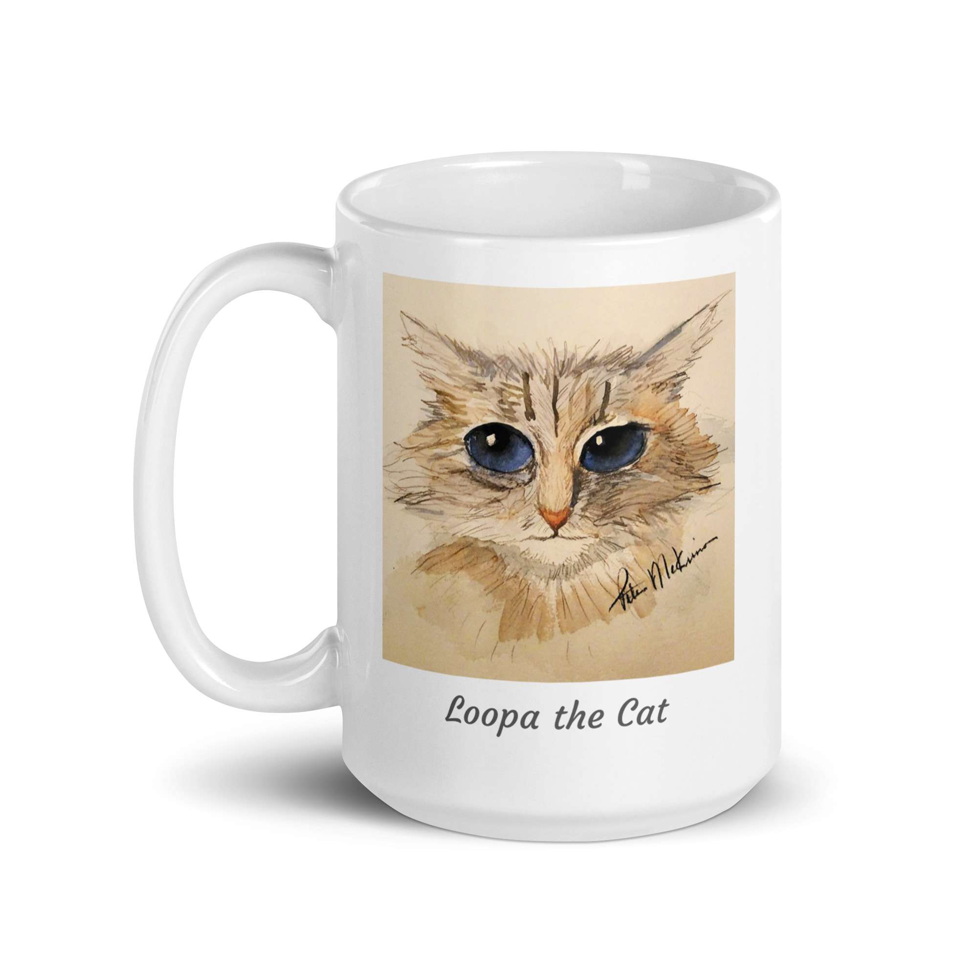 Loopa Cat Mug 5 Loopa Cat Mug - Image 5