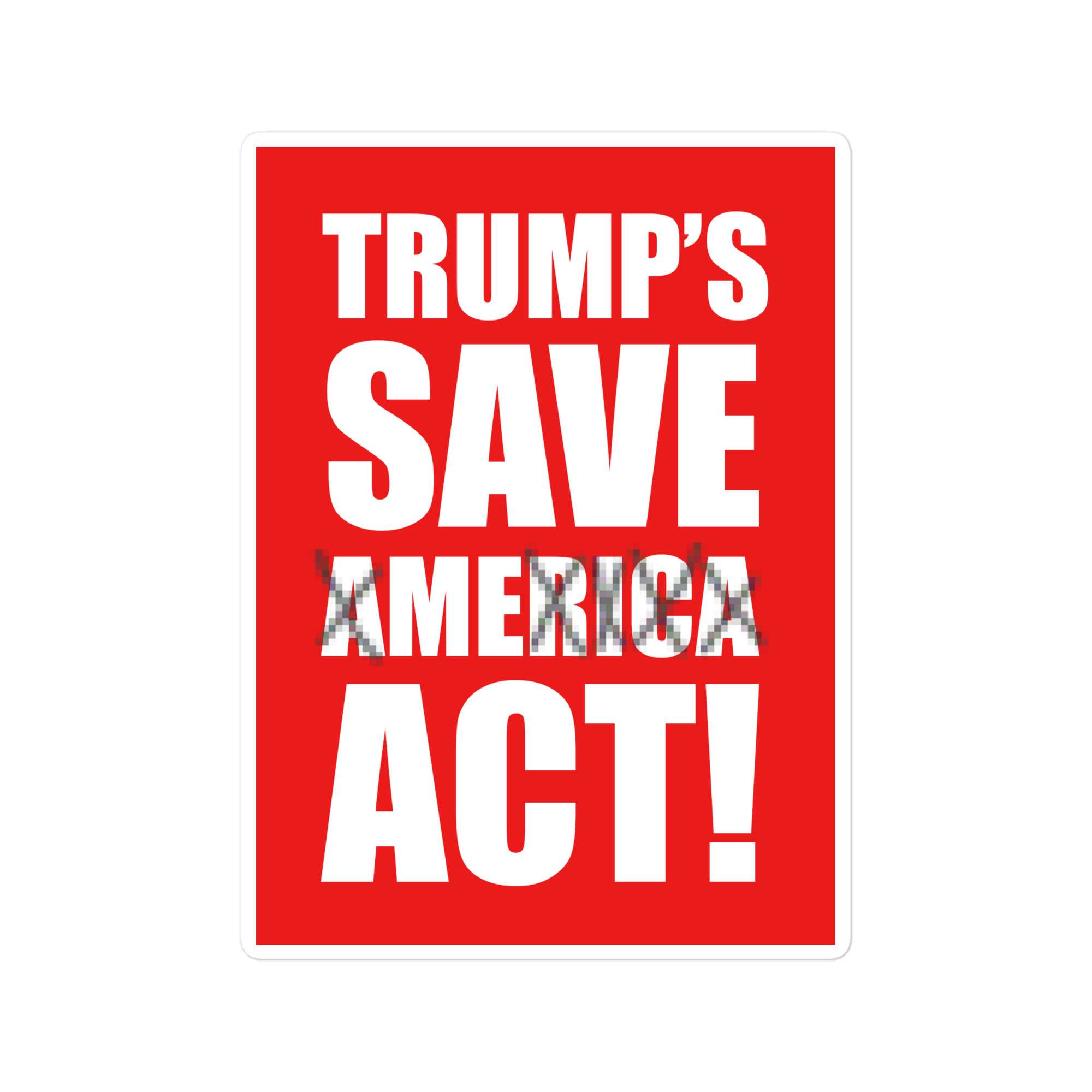 Save Act vinyl decals 4 Save Act vinyl decals - Image 4