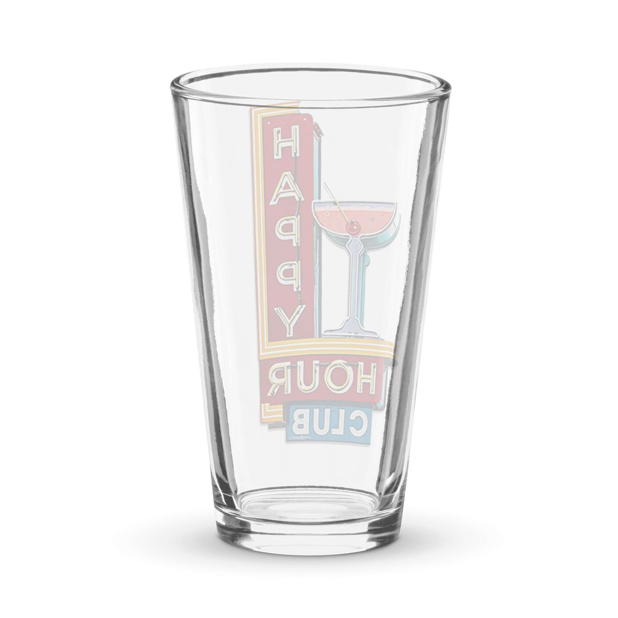 Happy Hour Pint Glass 2 Happy Hour Pint Glass - Image 2