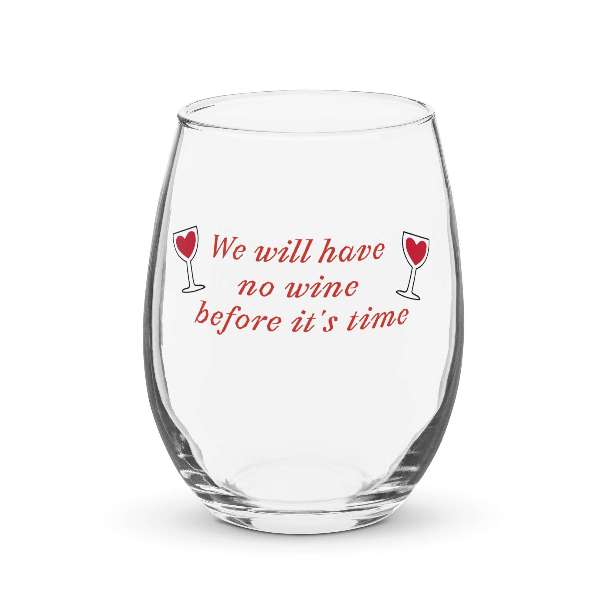 Before Time Wine Glass 1 Before Time Wine Glass