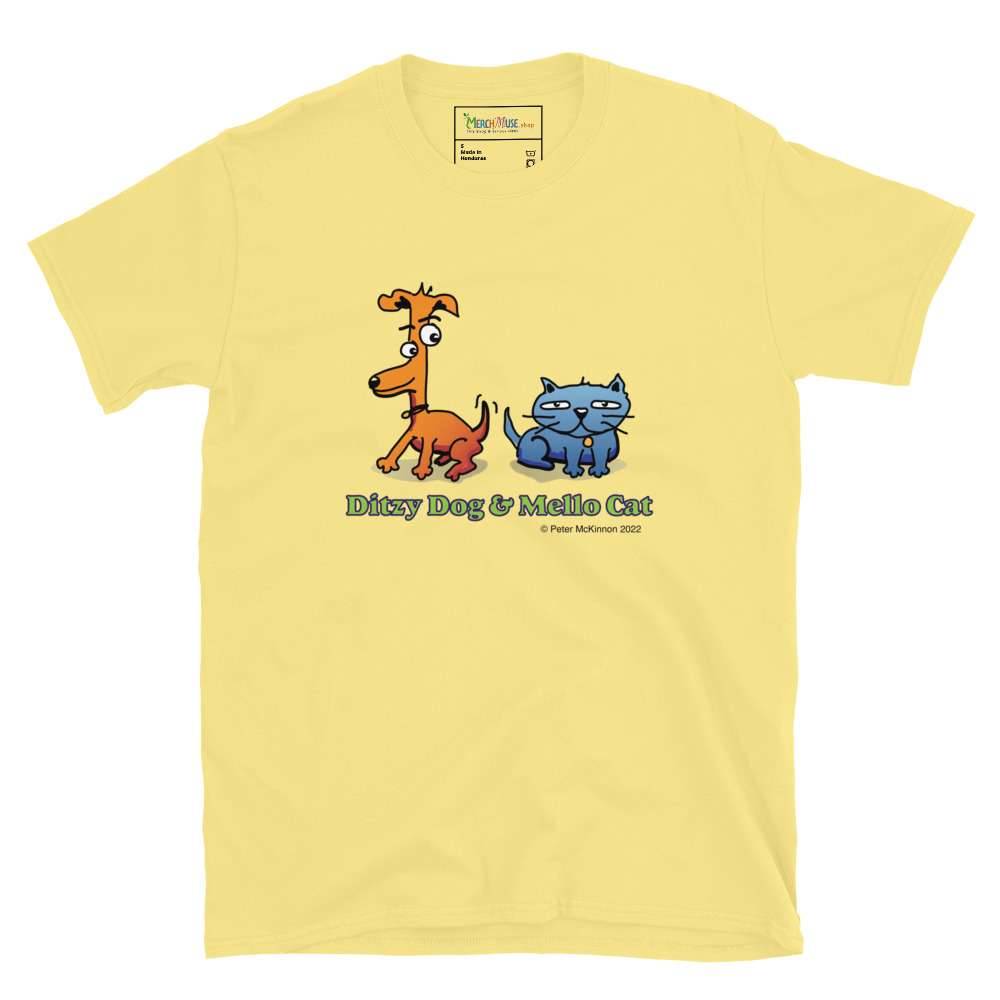 Ditzy and Mellow T-Shirt 4 Ditzy and Mellow T-Shirt - Image 4